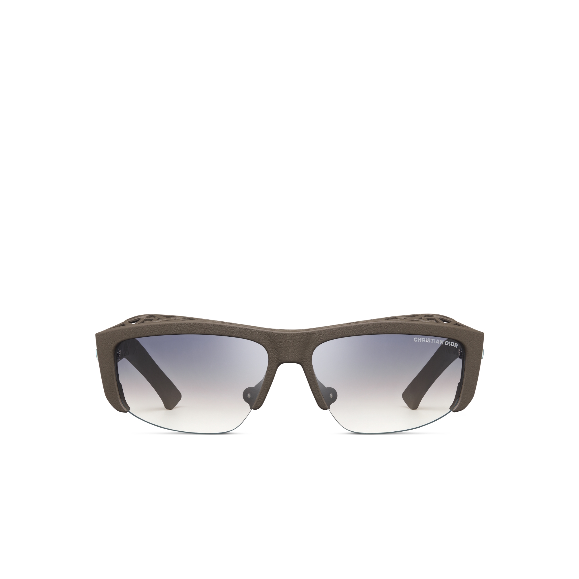 Dior3D S4I 太阳眼镜 卡其色方形镜框 E01