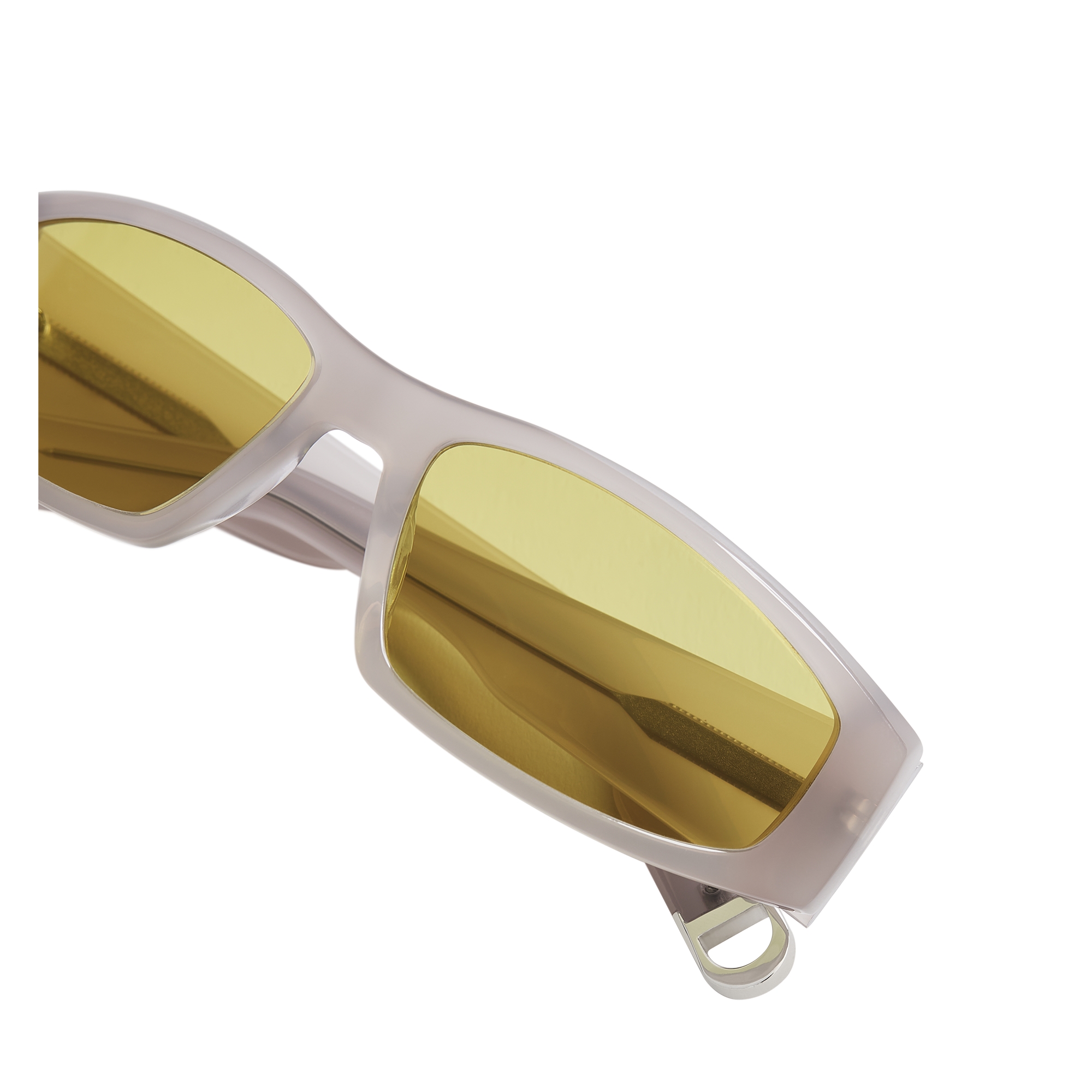 DiorSymbol S1I 太阳眼镜 灰色半透明方形镜框 E06