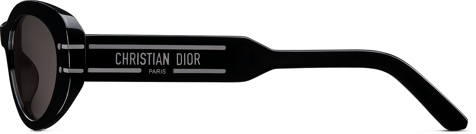 DiorSignature B8U 太阳眼镜黑色椭圆形镜框| DIOR