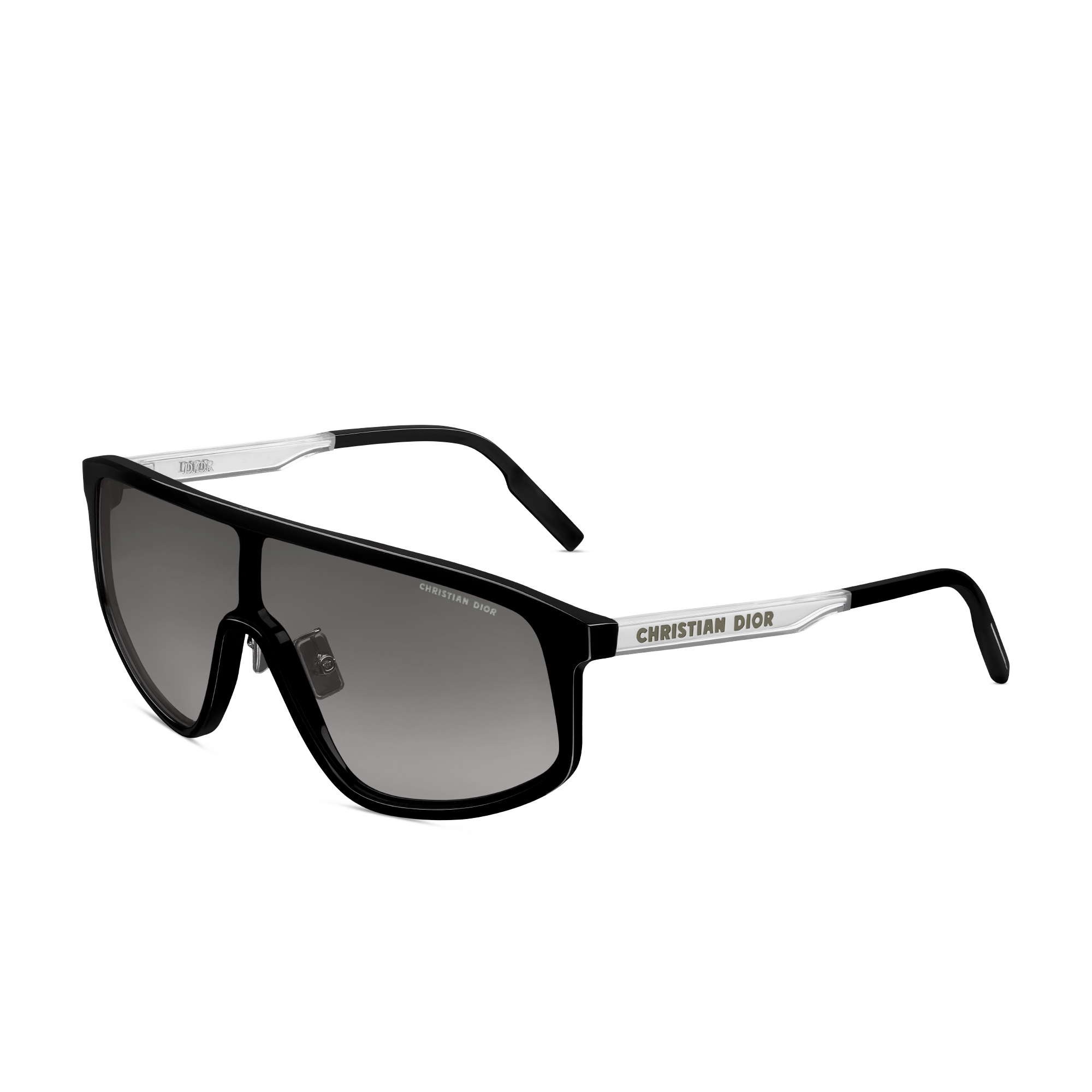 DiorTag M1F 太阳眼镜 黑色眼罩式镜框 E03