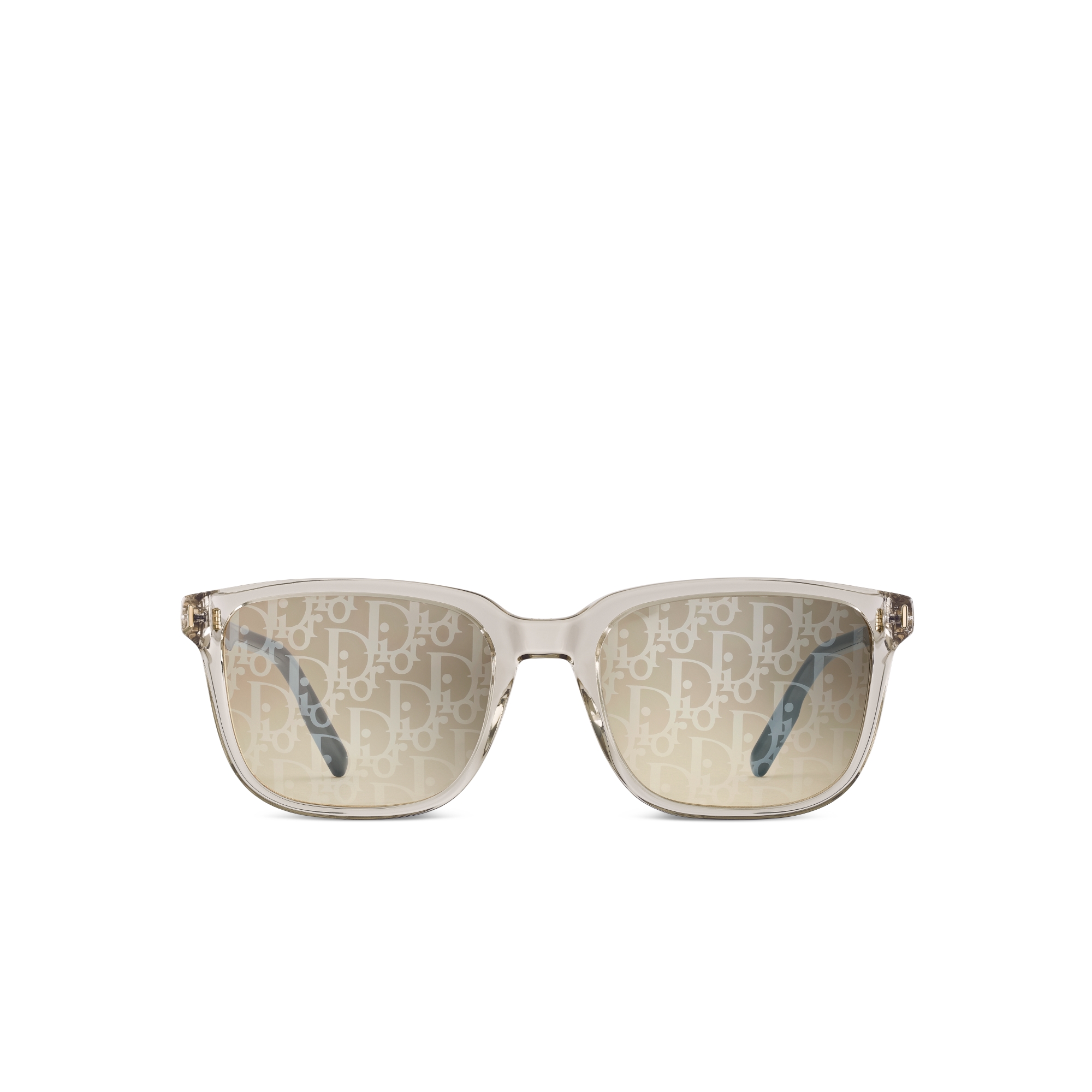 DiorTag SU 太阳眼镜 米色半透明方形镜框 E01