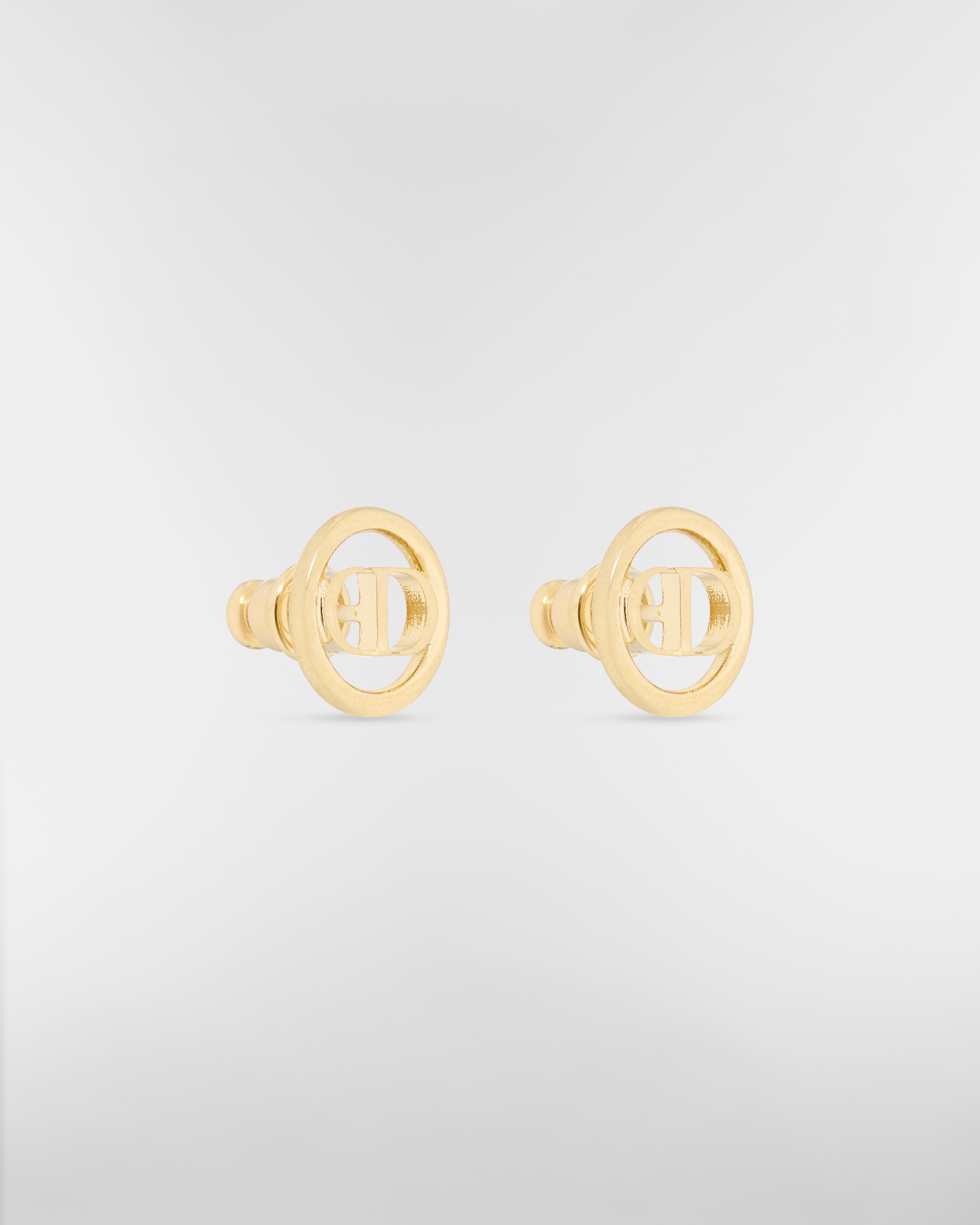 30 Montaigne 耳钉 金色饰面金属 E03