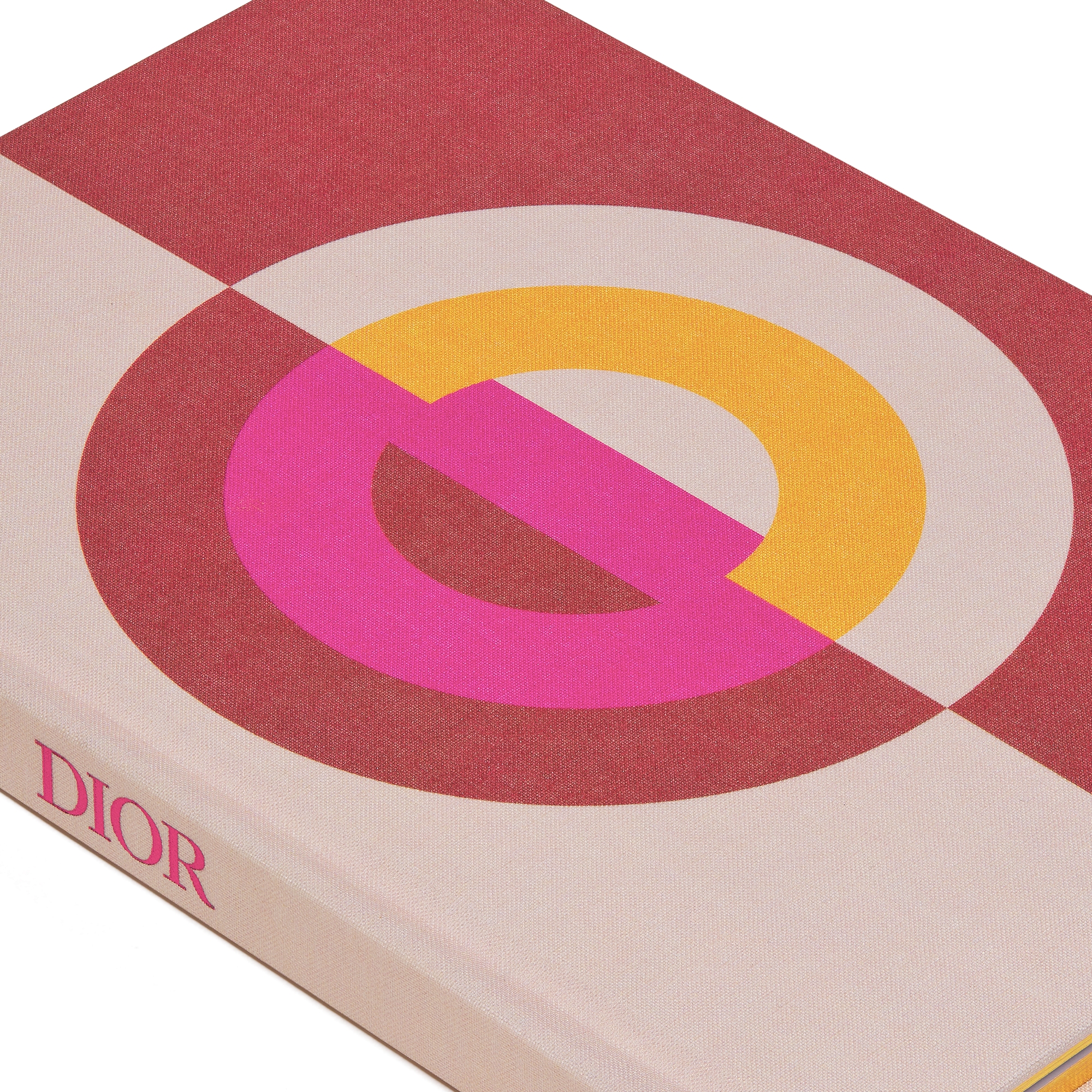 CD Entrelacés 系列笔记本 粉色印花织物封套 E09