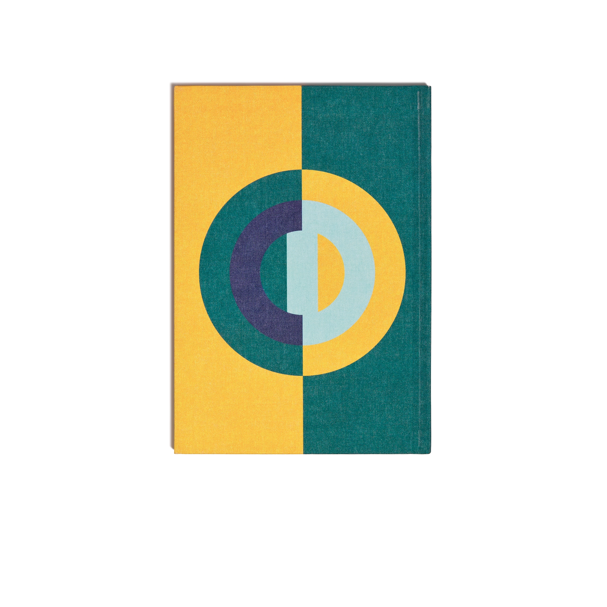 CD Entrelacés 系列笔记本 绿色印花织物封套 E08