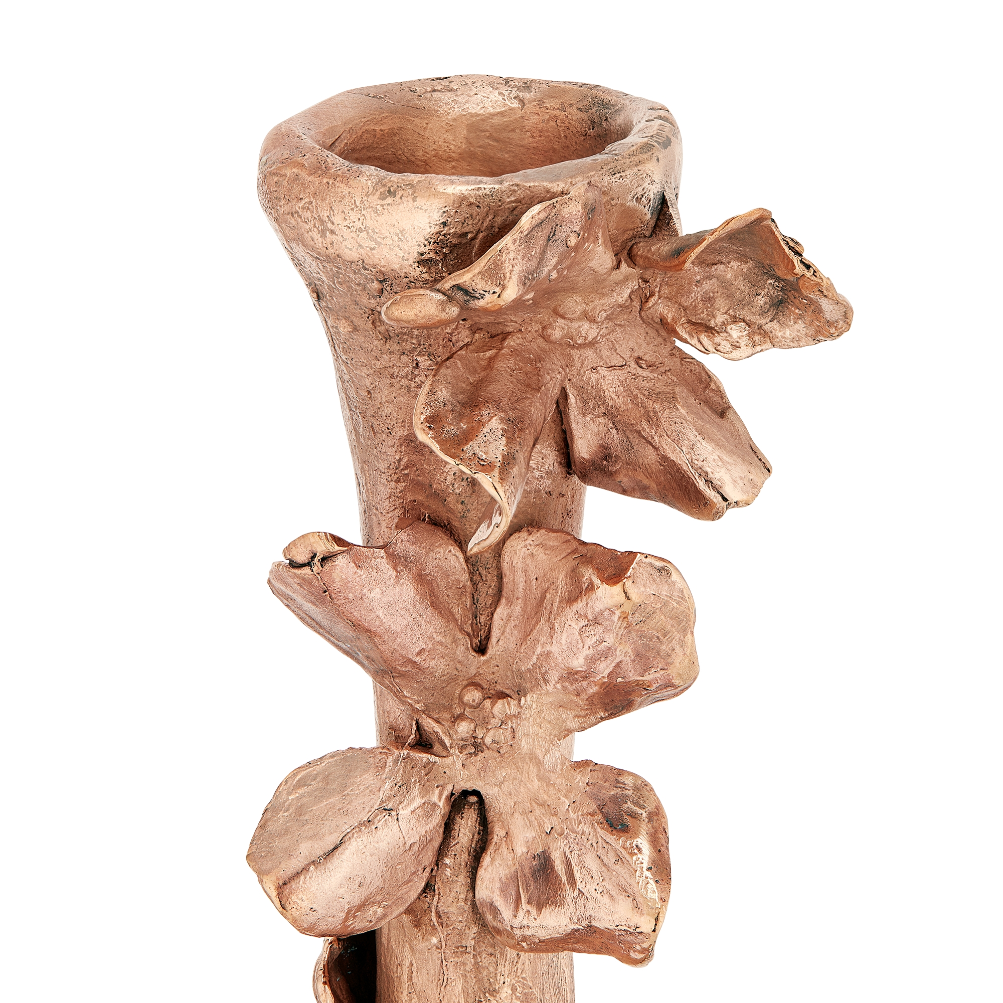 大号烛台 Dior 与 Osanna Visconti 联名，铜质花卉图案 E11