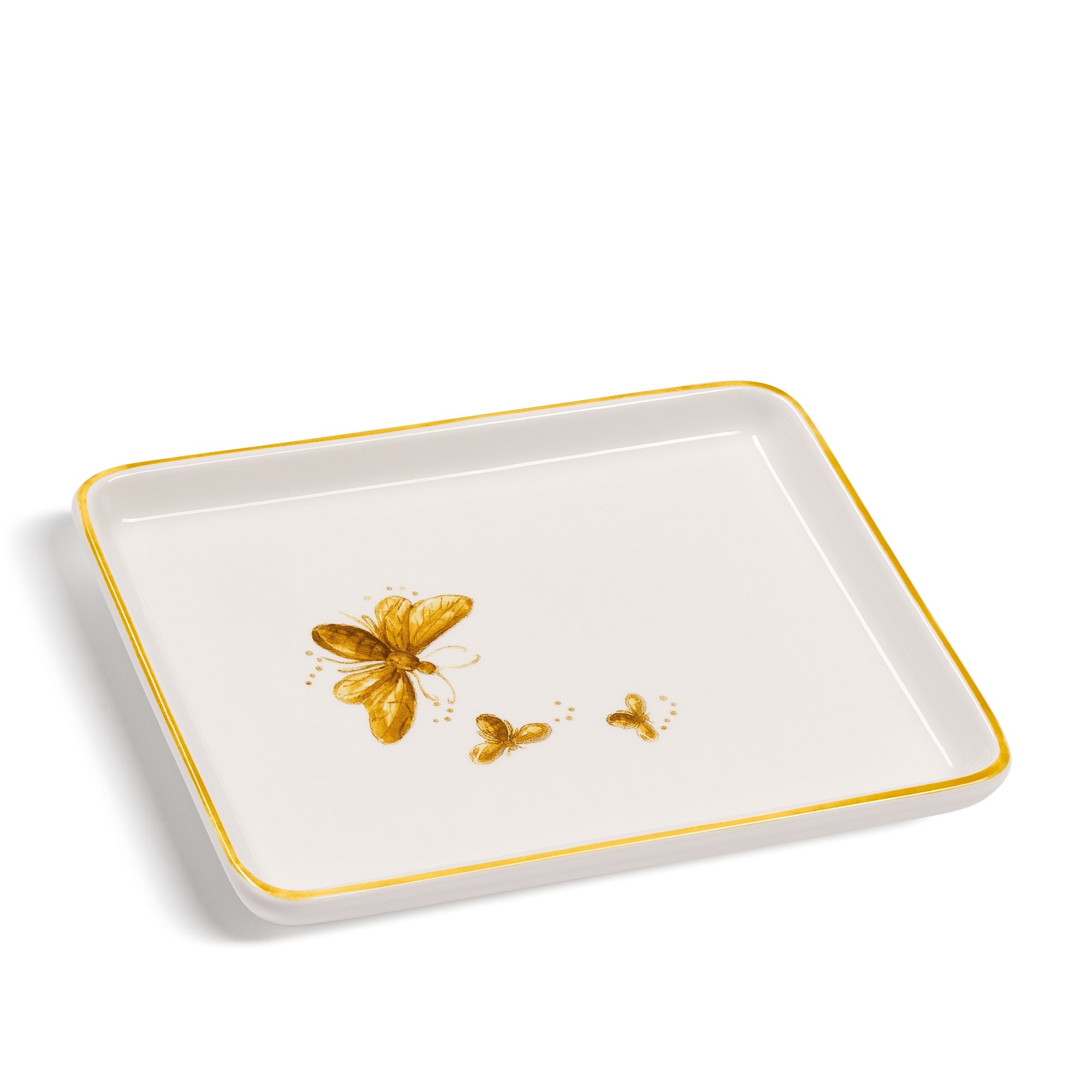 装饰托盘 陶瓷小蜜蜂图案 E03