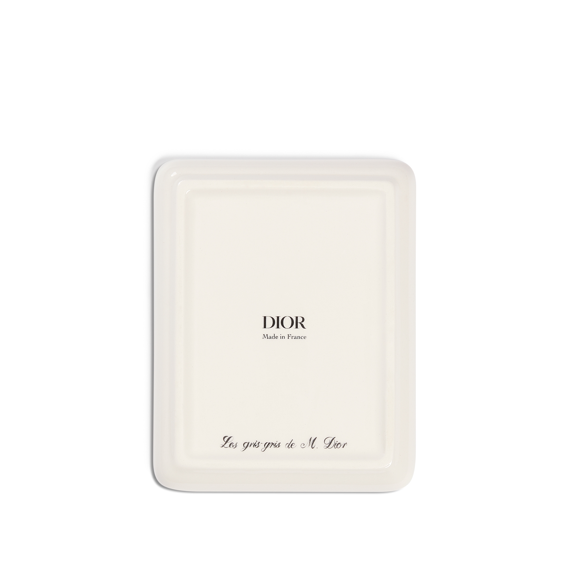 装饰托盘 陶瓷四叶草图案 E08