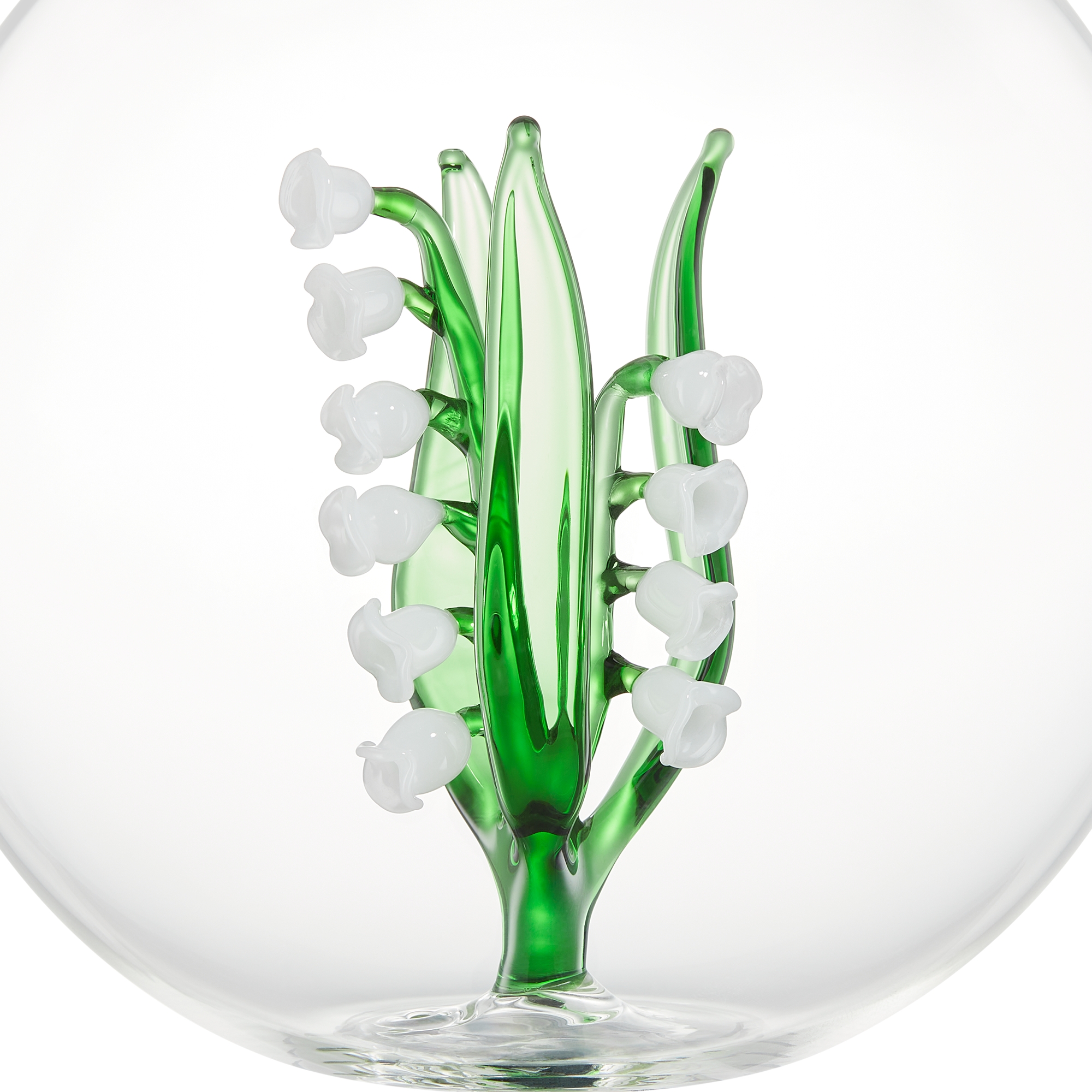 大号玻璃装饰球 迪奥铃兰系列绿色装饰 E09