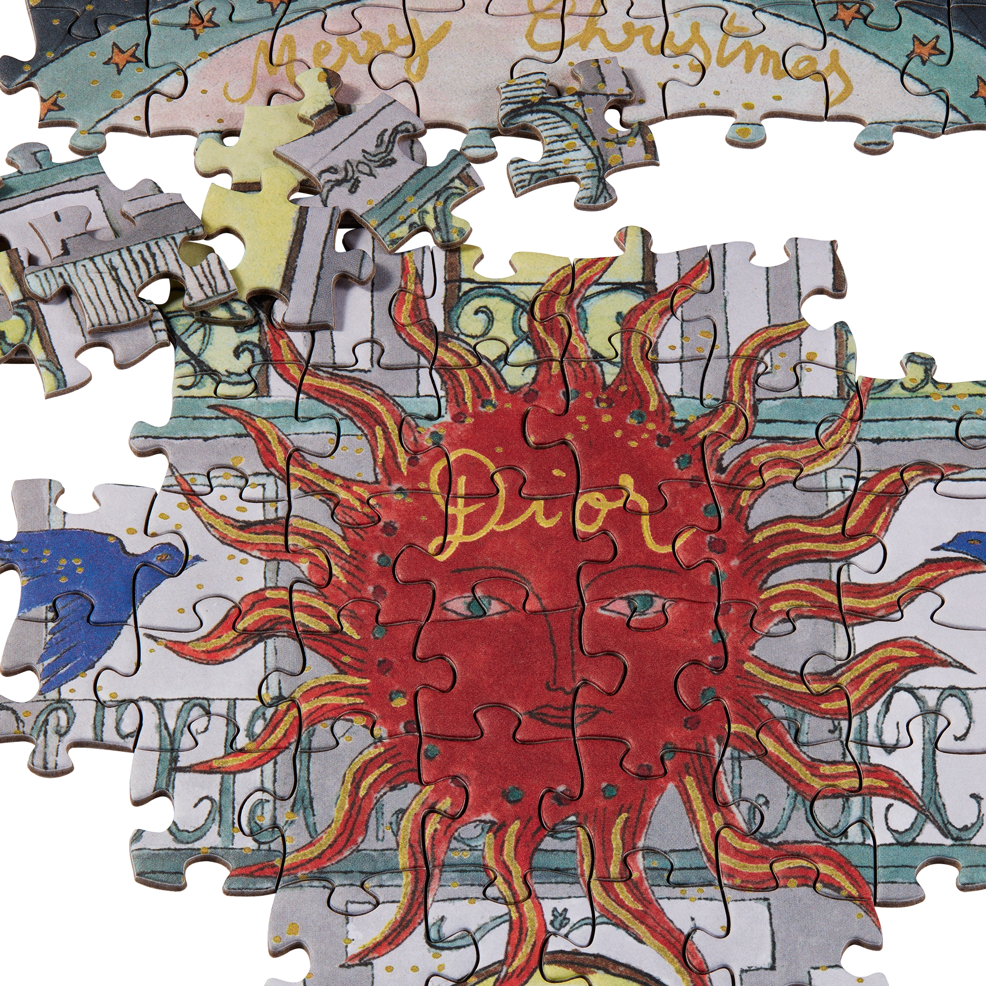 拼图（1,000 块） 多色 30 Montaigne 和热气球图案 E10