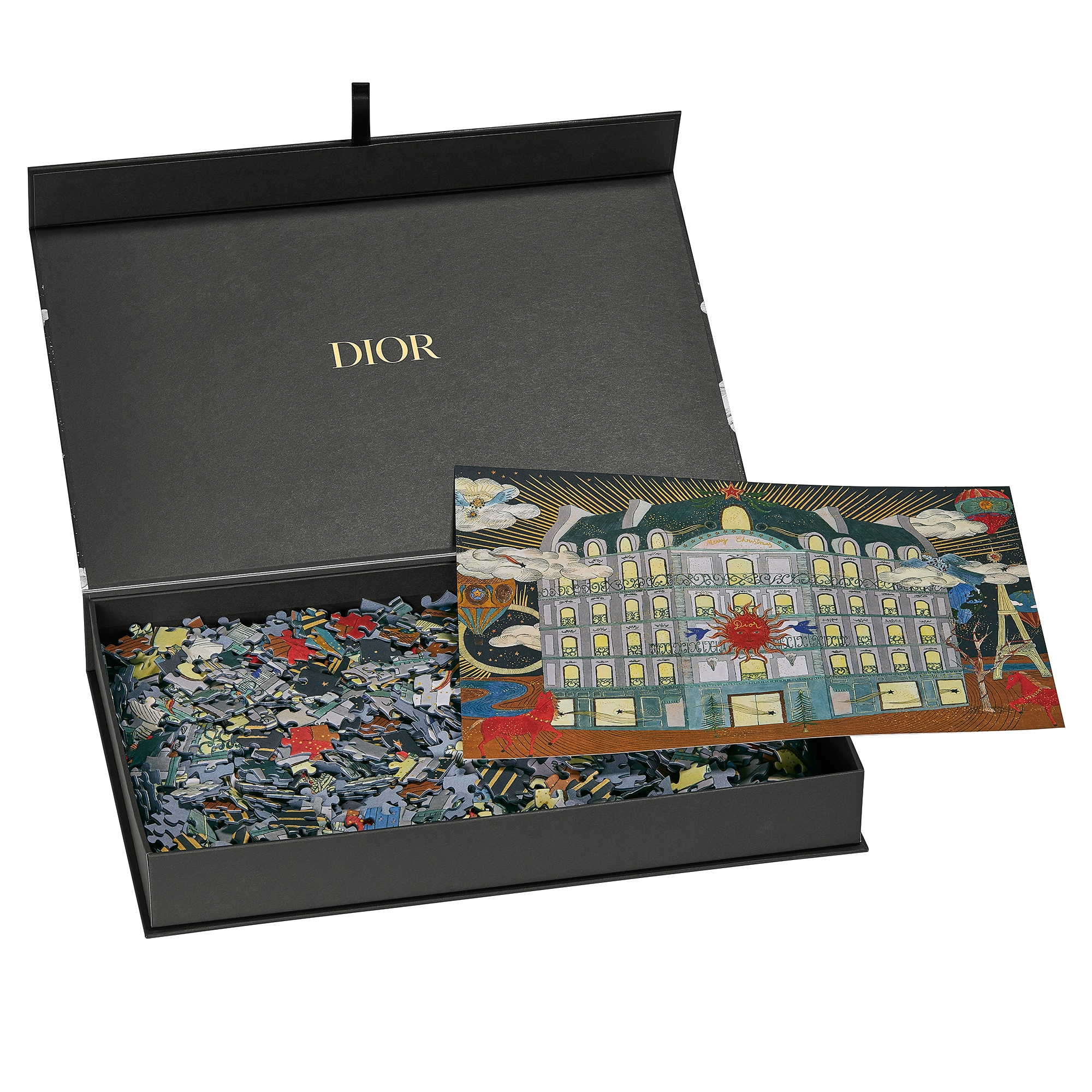 拼图（1,000 块） 多色 30 Montaigne 和热气球图案 E11