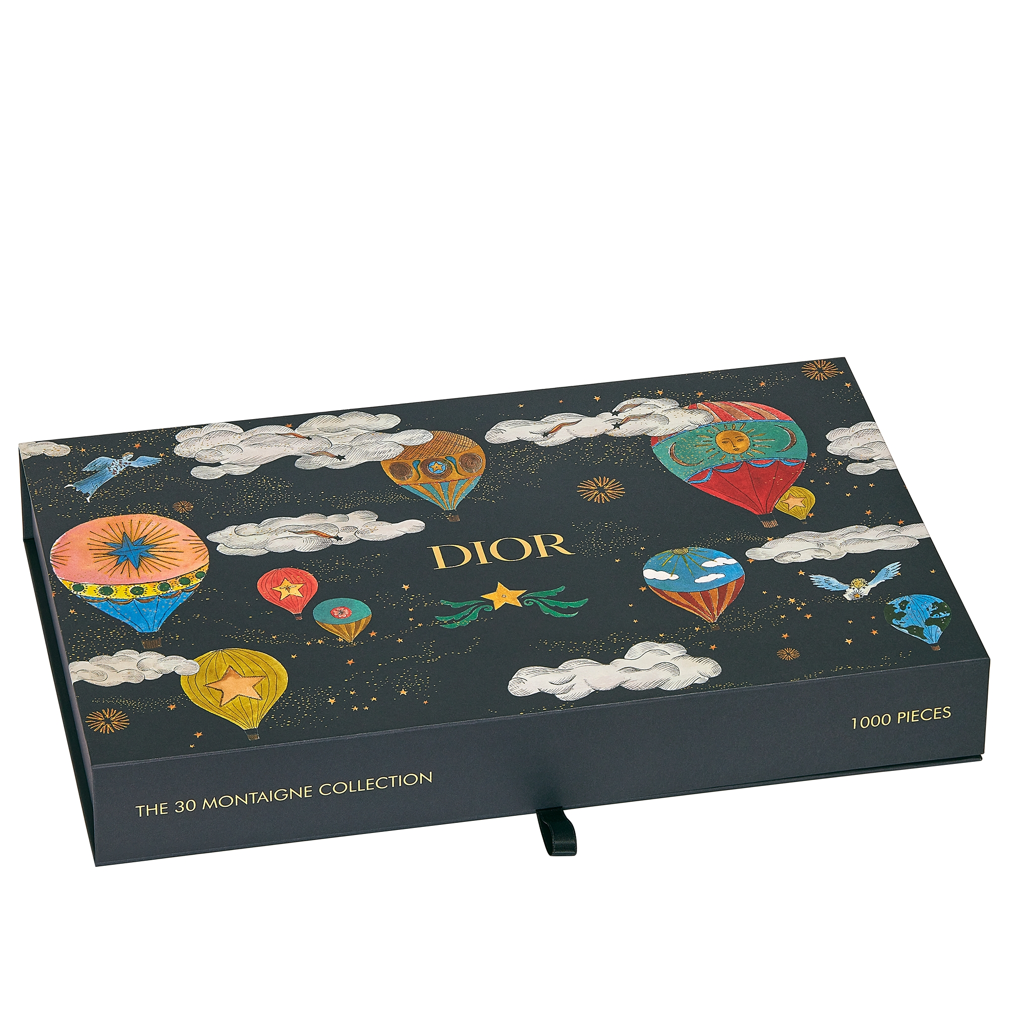 拼图（1,000 块） 多色 30 Montaigne 和热气球图案 E13