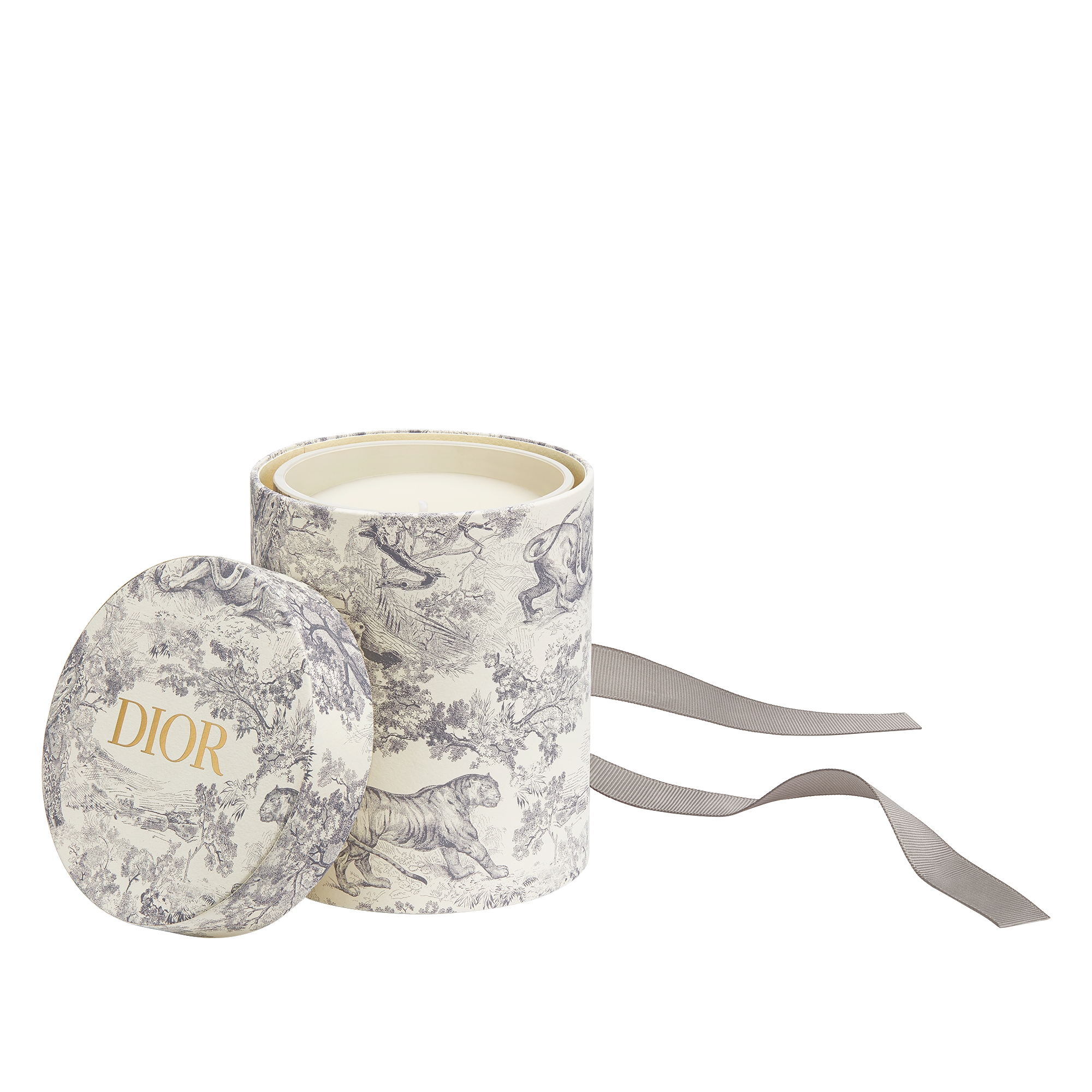 Hortensia 香氛蜡烛 灰色茹伊印花 E10