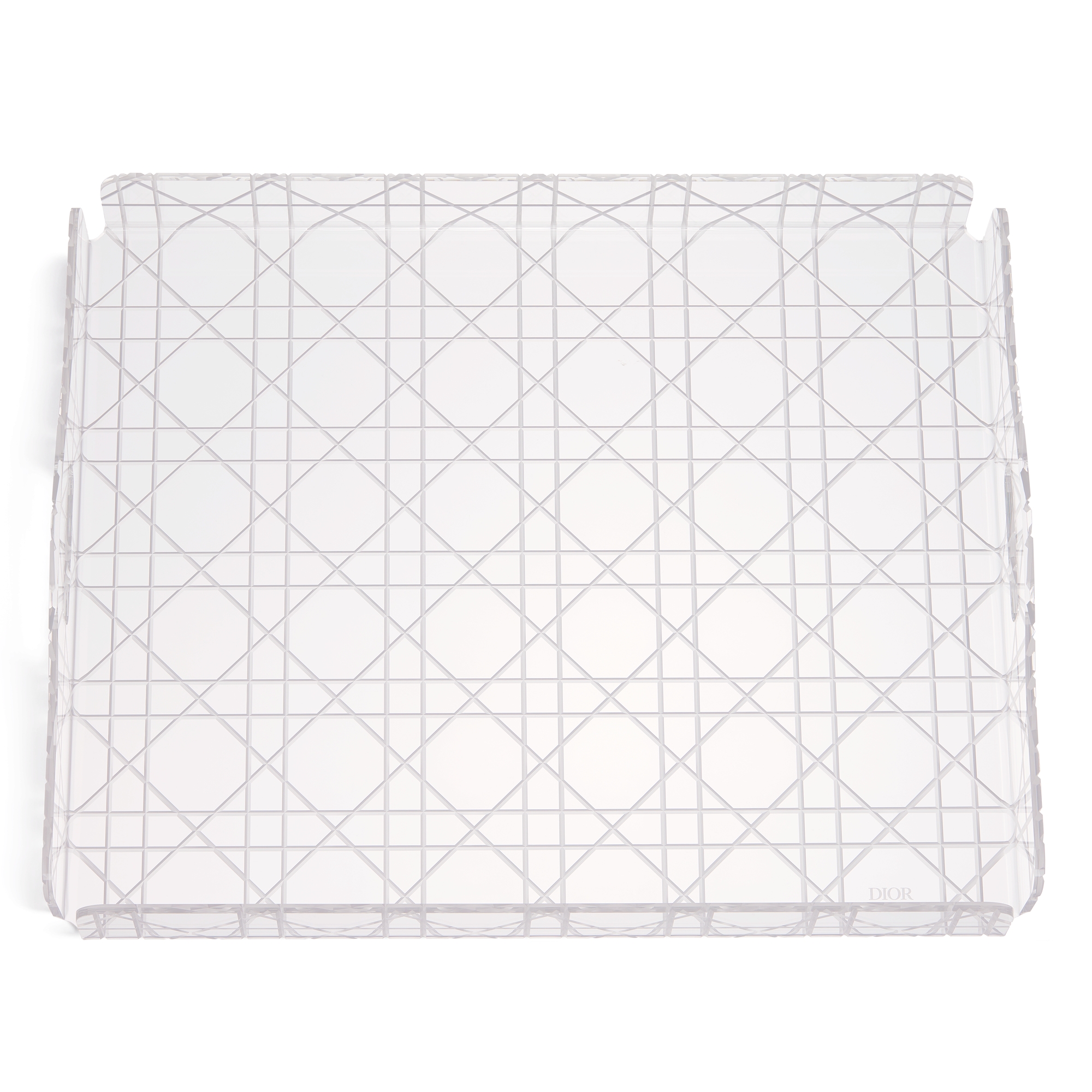 大号托盘 透明效果藤格纹 E01