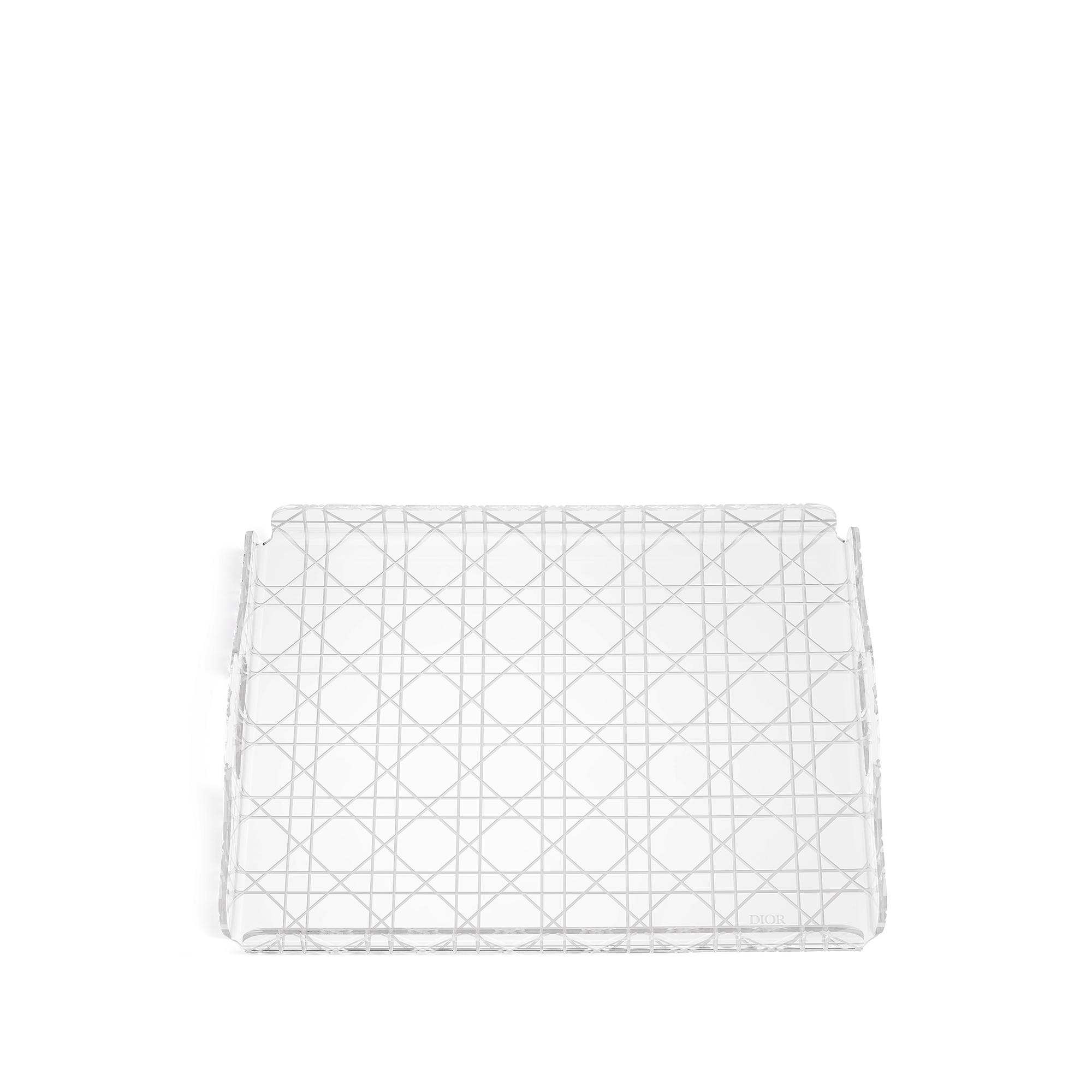 迷你托盘 透明效果藤格纹 E01