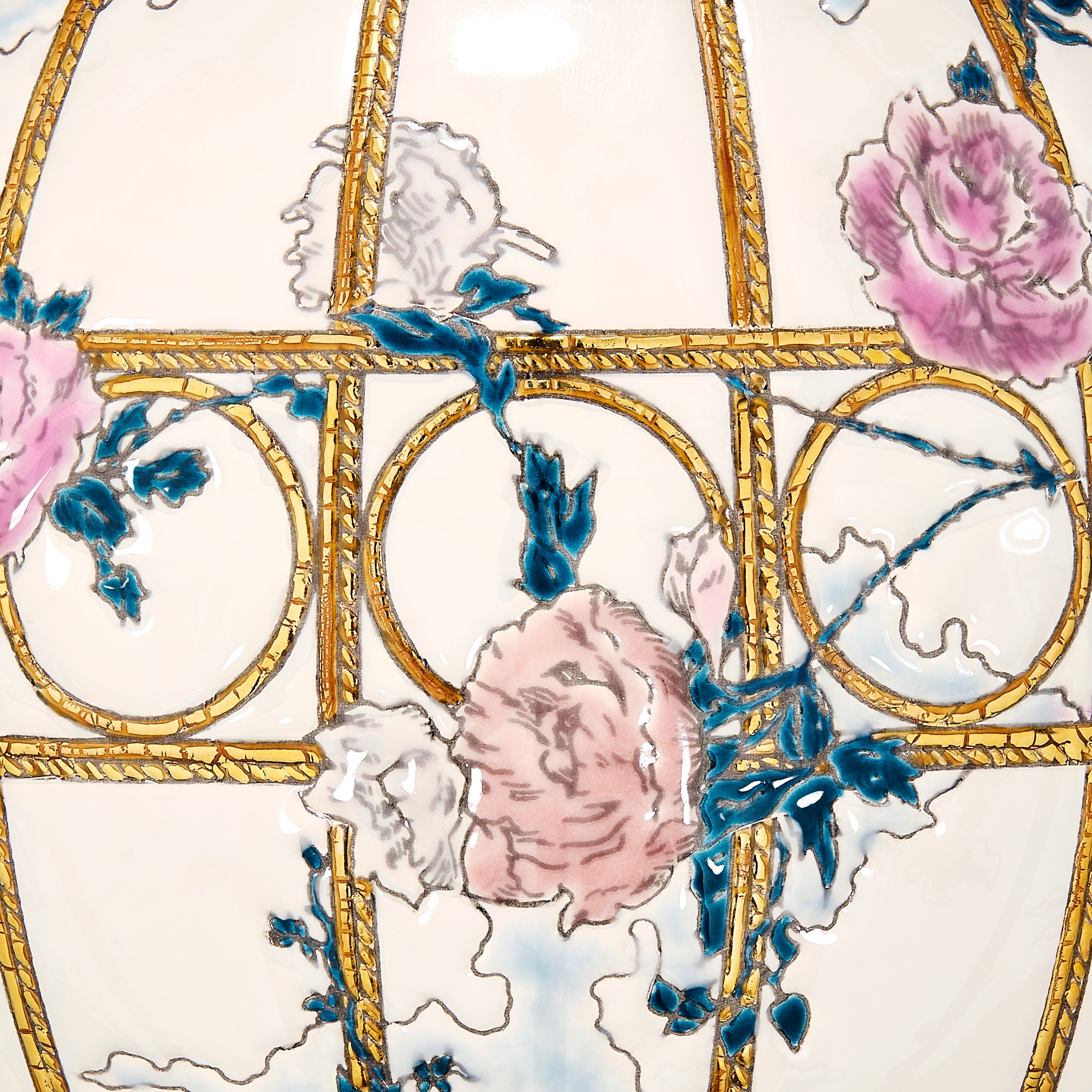 圆形花瓶- 限量编号版Dior 与Manufacture des Émaux de Longwy 联名