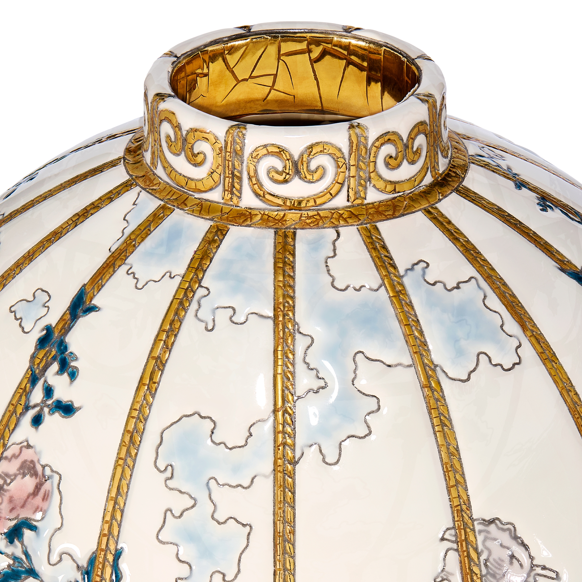 圆形花瓶- 限量编号版Dior 与Manufacture des Émaux de Longwy 联名