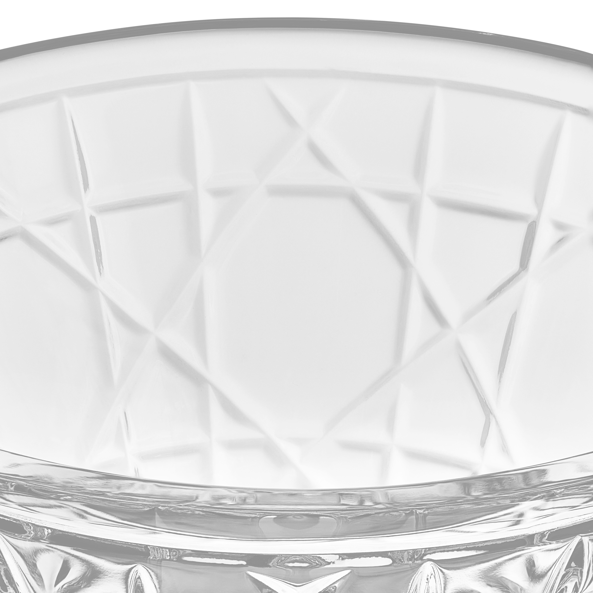 冰淇淋碗 透明效果藤格纹 E09