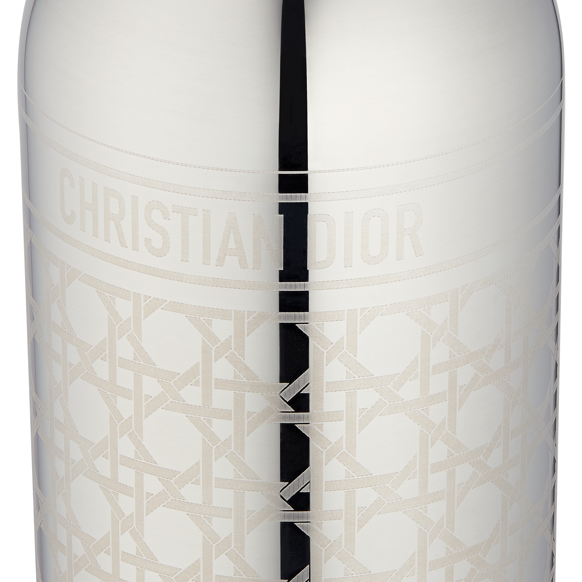 水瓶 不锈钢，藤格纹图案 E09