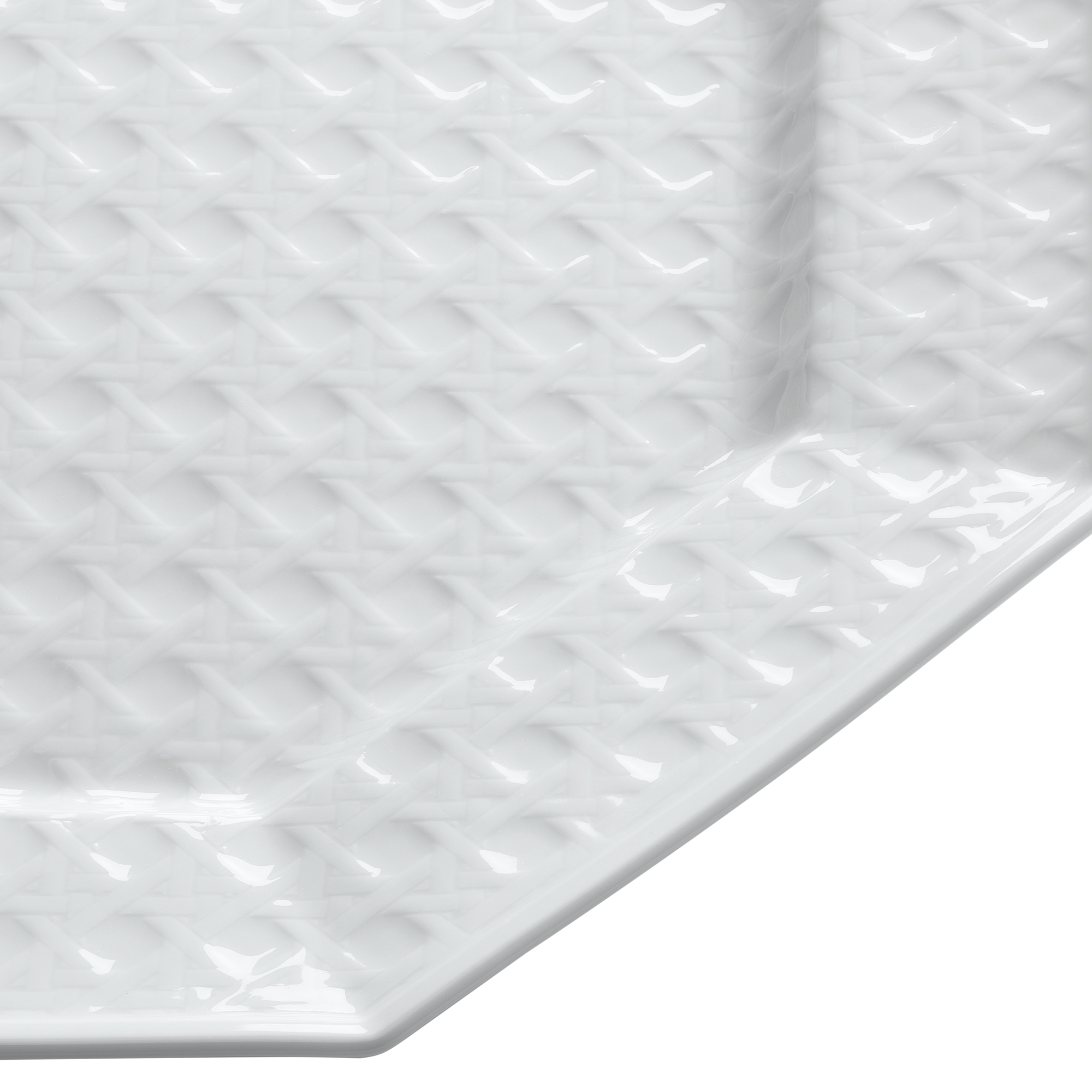 餐盘 白色 Miss Dior Cannage 系列 E09