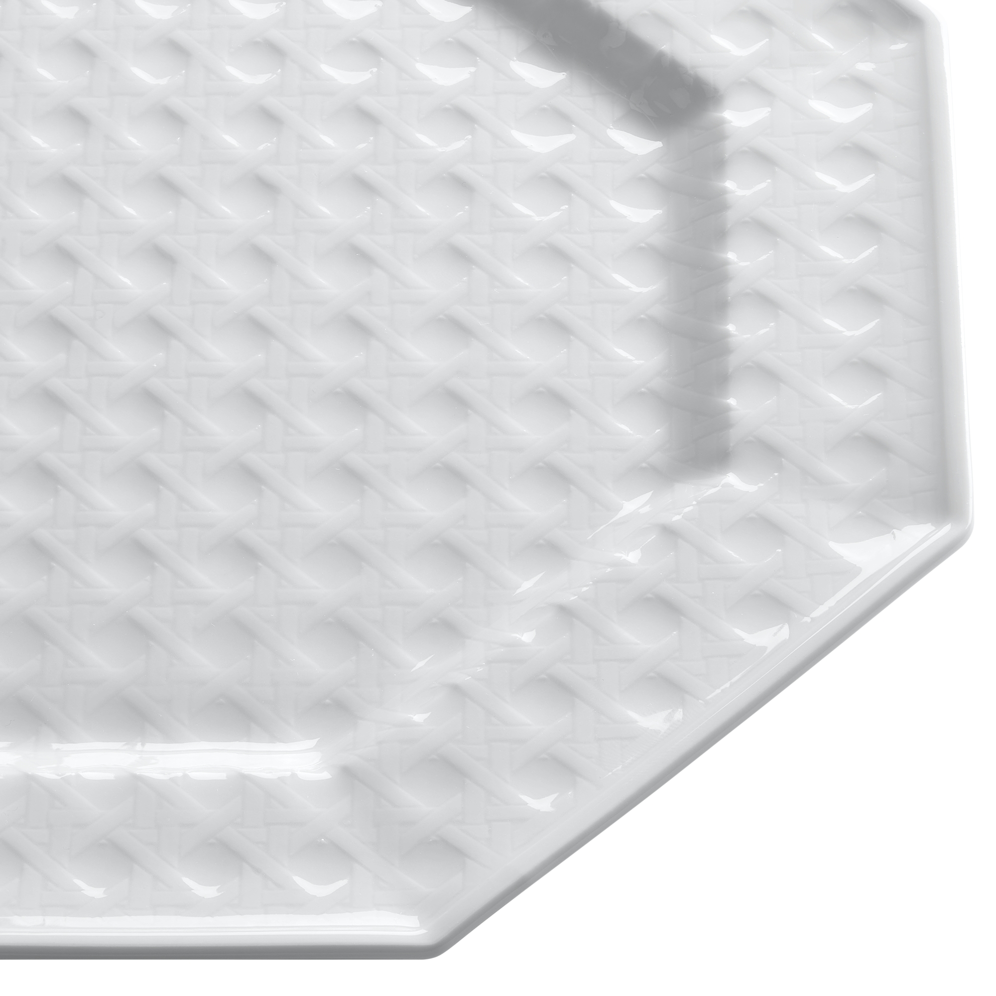 甜品碟 白色 Miss Dior Cannage 系列 E09