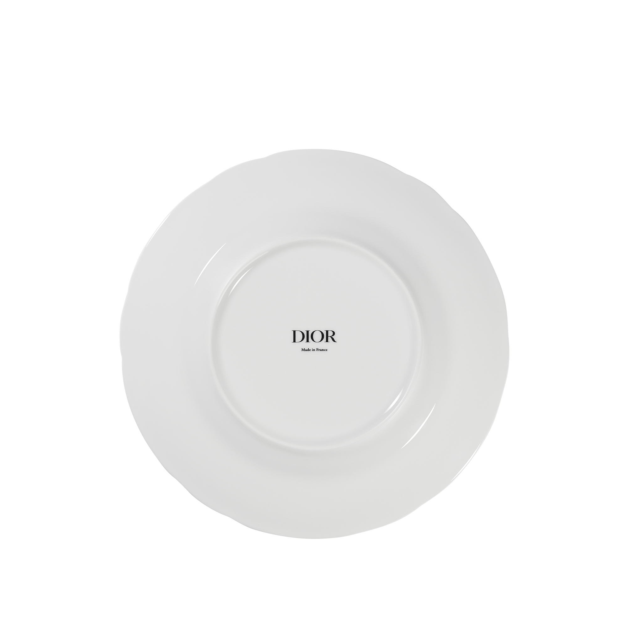 甜品碟 蓝色 Tiger 茹伊印花 E08