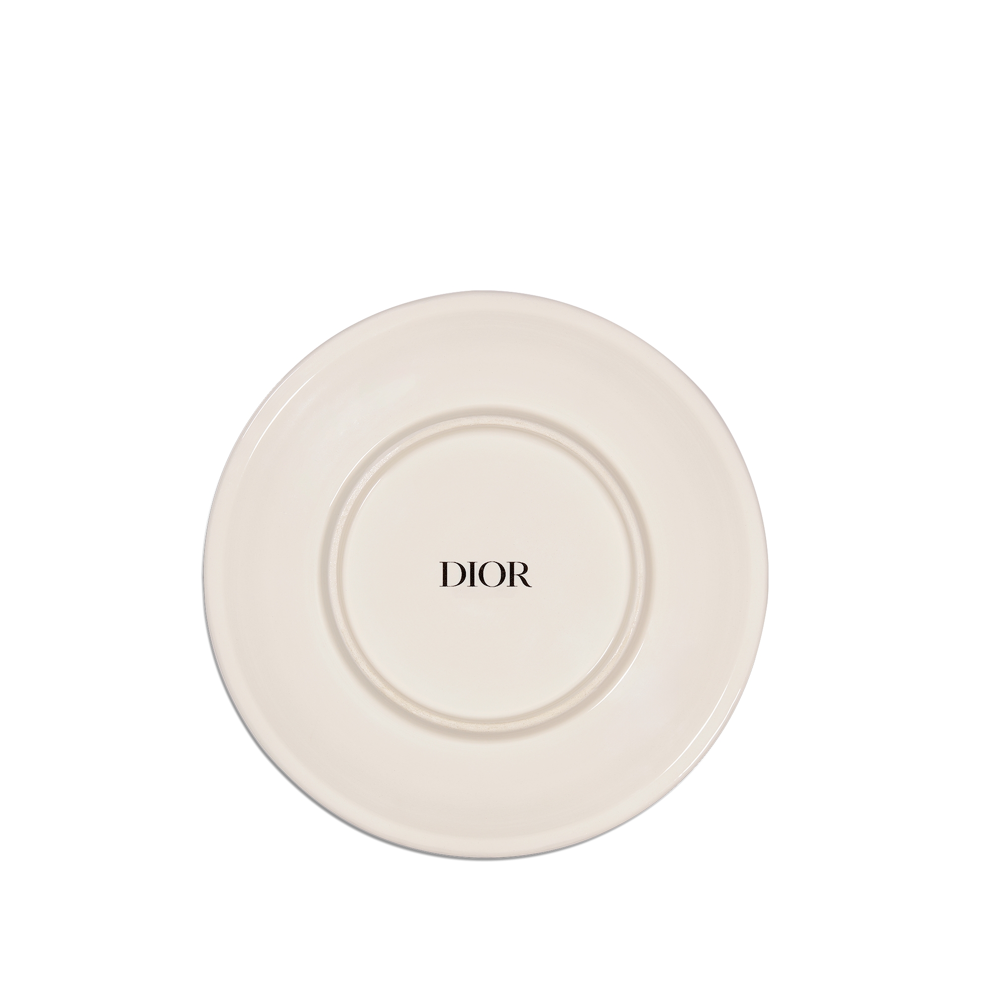 小吃碟 象牙色 Lily Dior 图案 E08