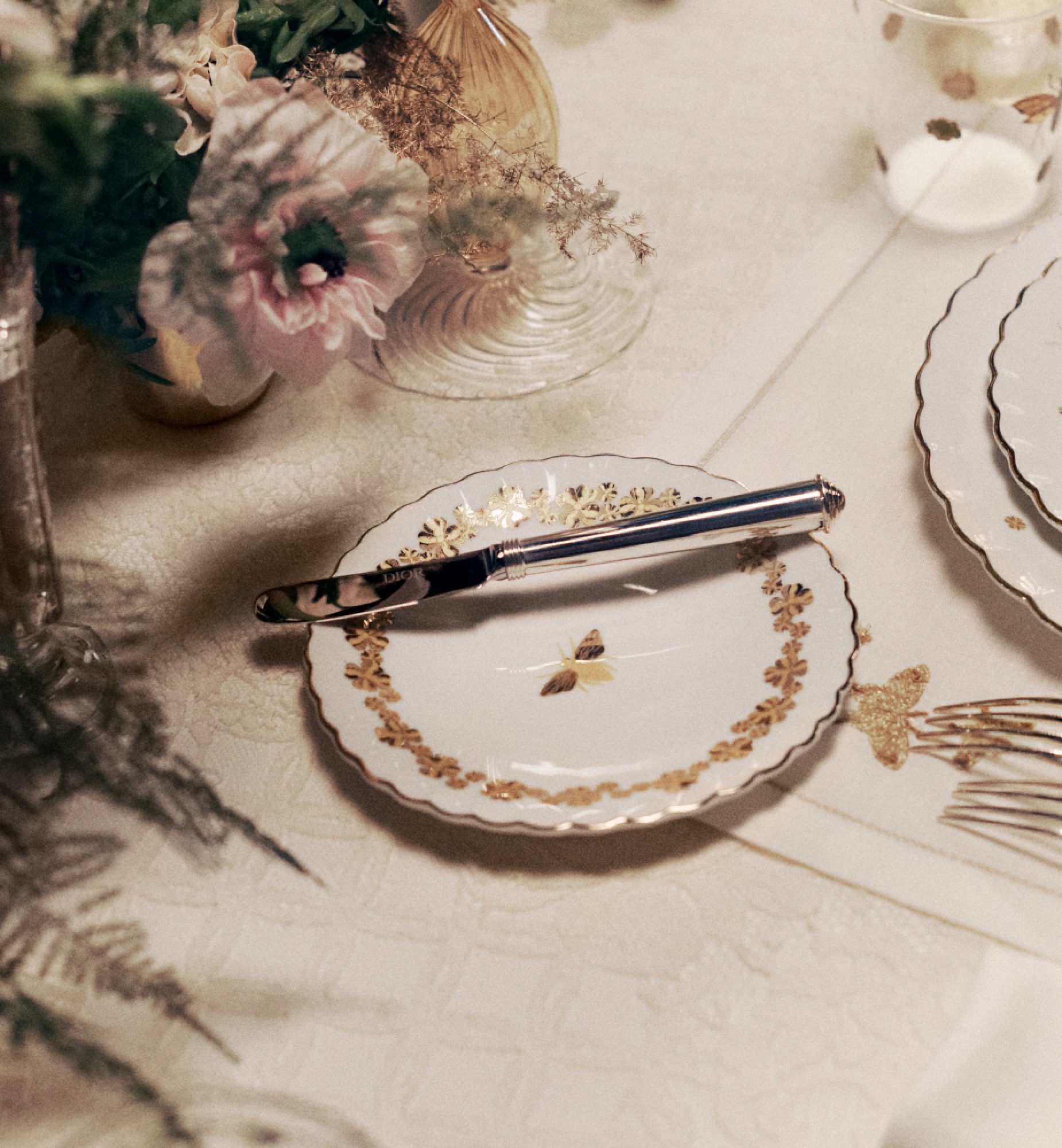 小吃碟 金色调 Bal des Abeilles 系列 E12