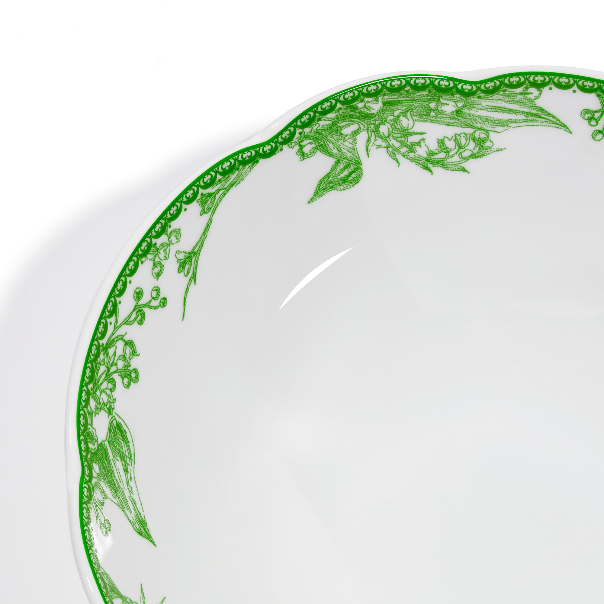 谷物碗 迪奥铃兰系列绿色细节 E09