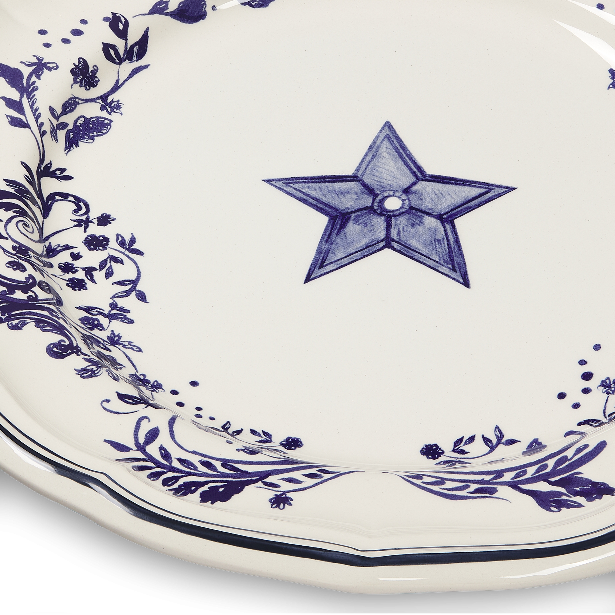 餐盘 陶瓷星星图案 E09