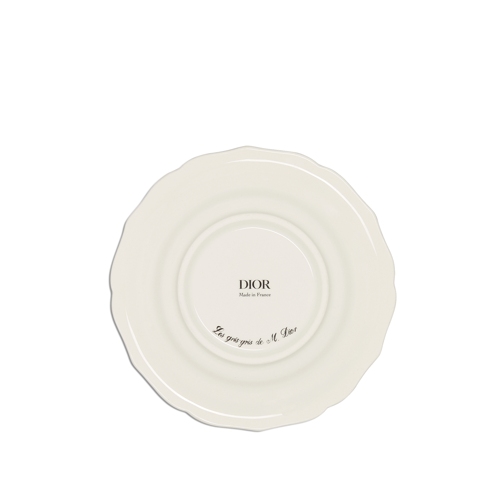 小吃碟 陶瓷四叶草图案 E08