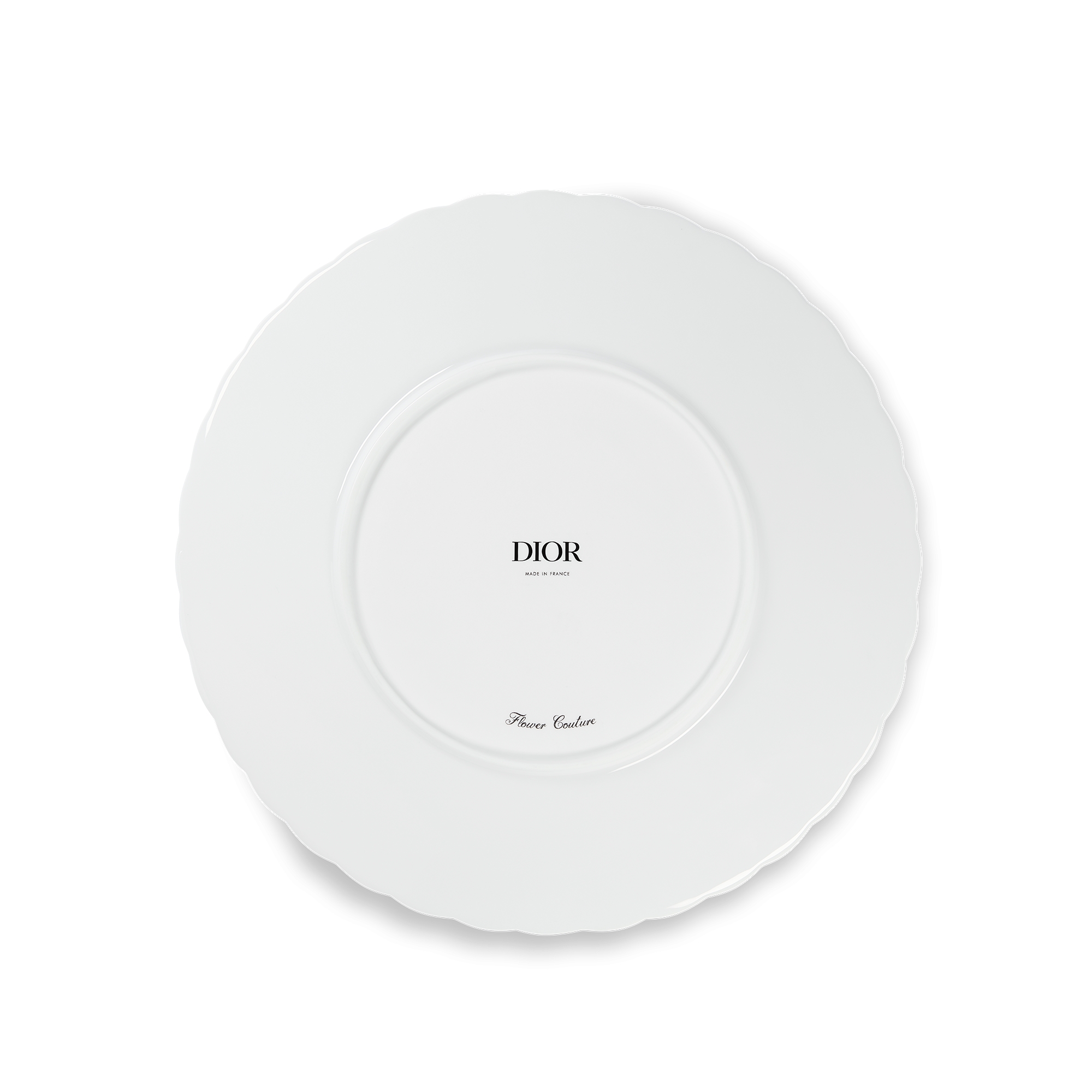 餐盘 瓷质多色风信子图案和金色调细节 E08