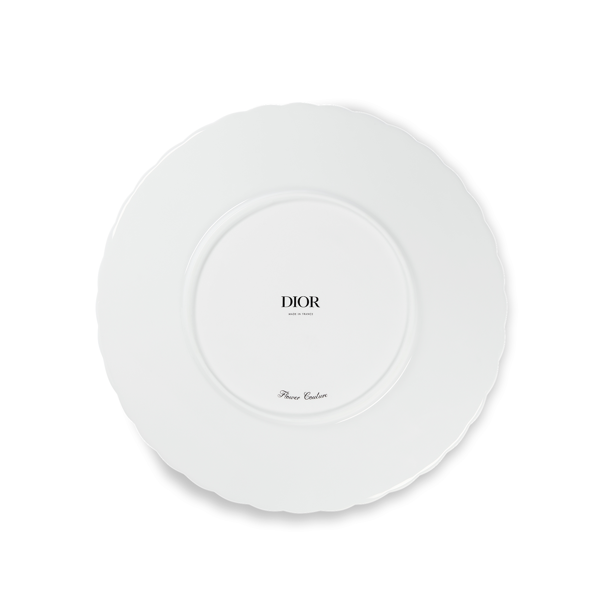 餐盘 瓷质多色丁香花图案和金色调细节 E08