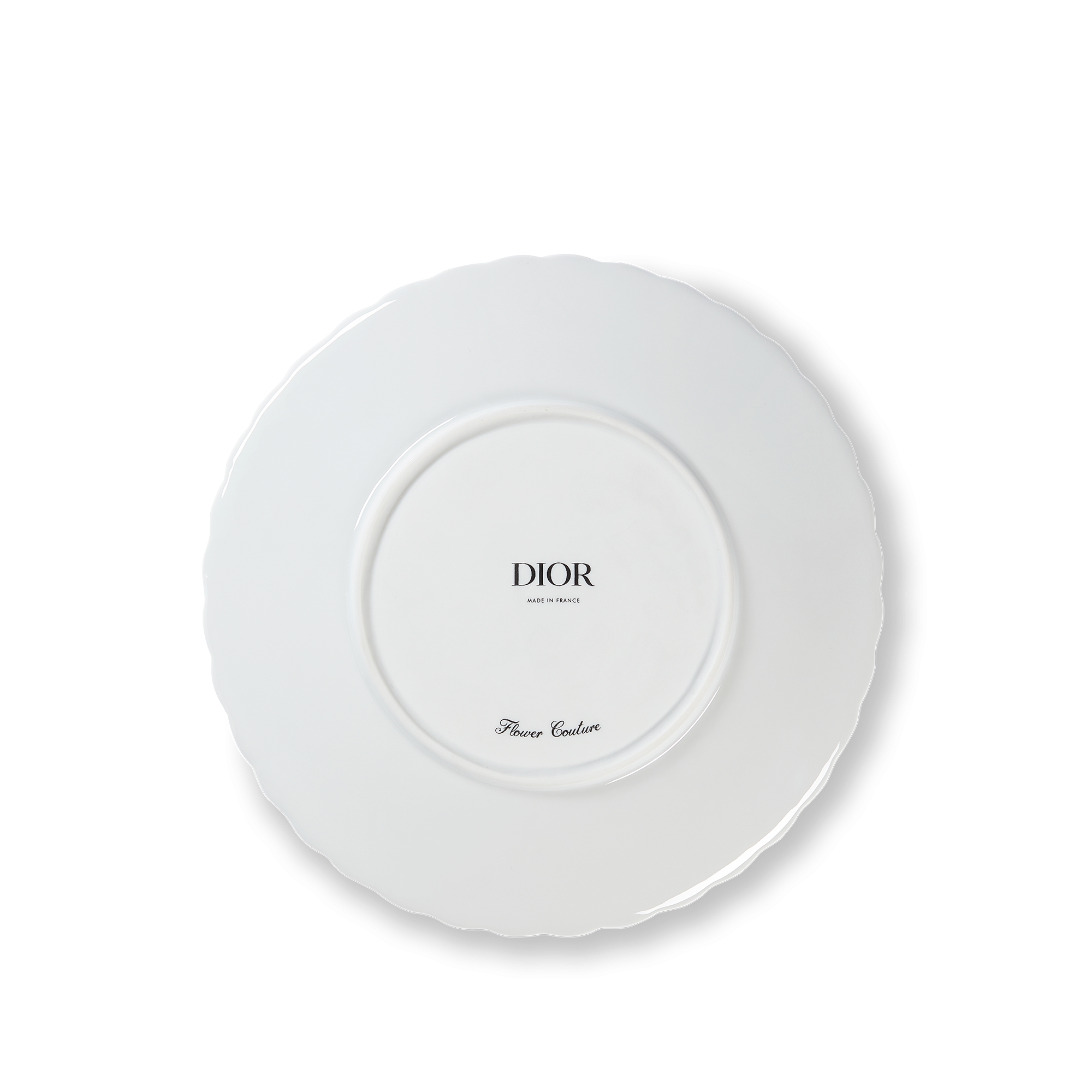 甜品碟 瓷质多色雏菊图案和金色调细节 E08