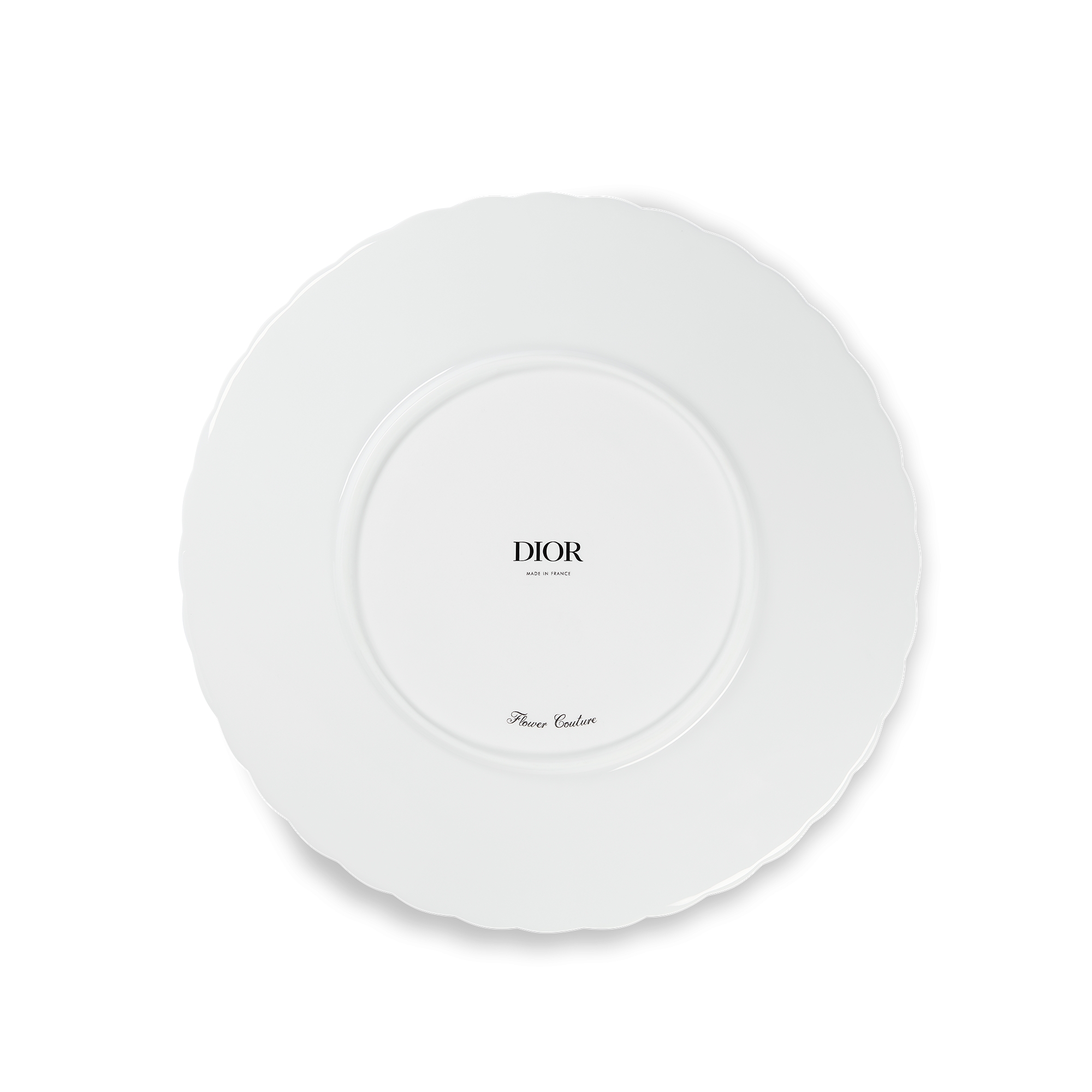 餐盘 瓷质多色薰衣草图案和金色调细节 E08