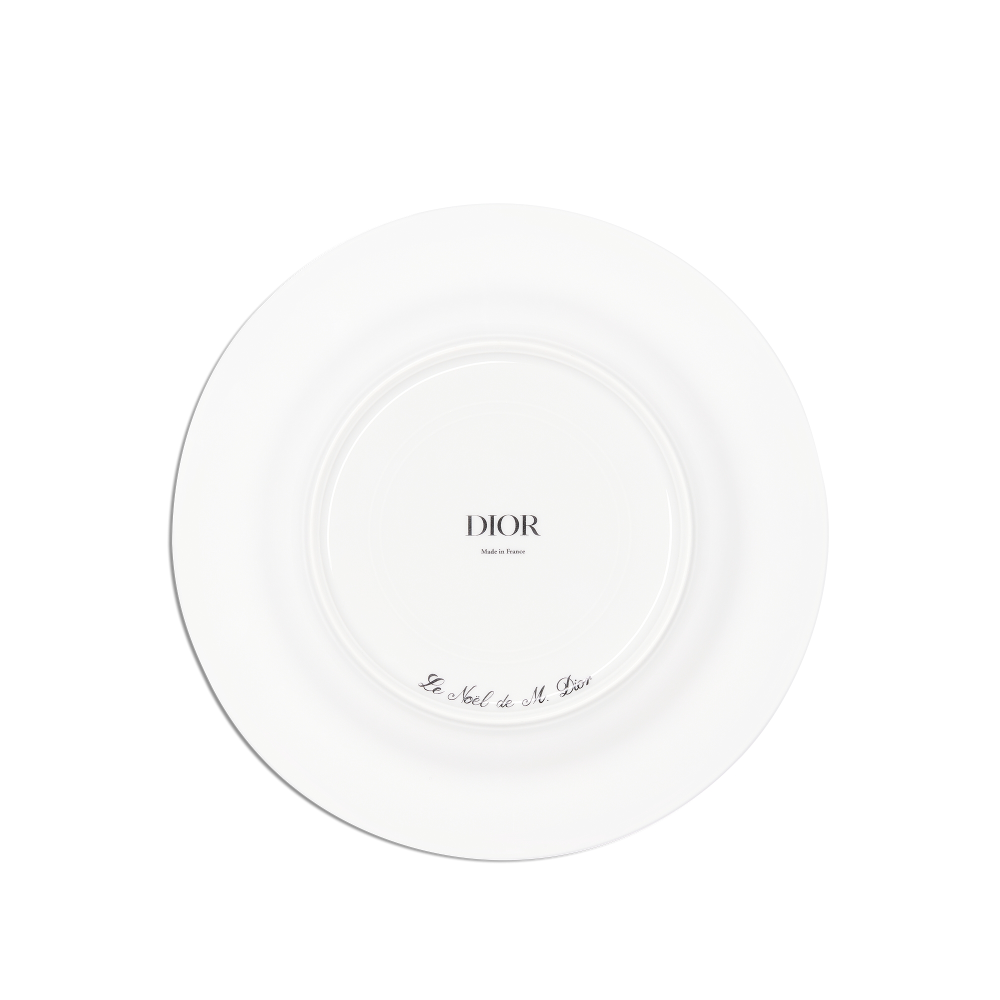 甜品碟 白色瓷蓝色和金色调藤格纹图案 E08