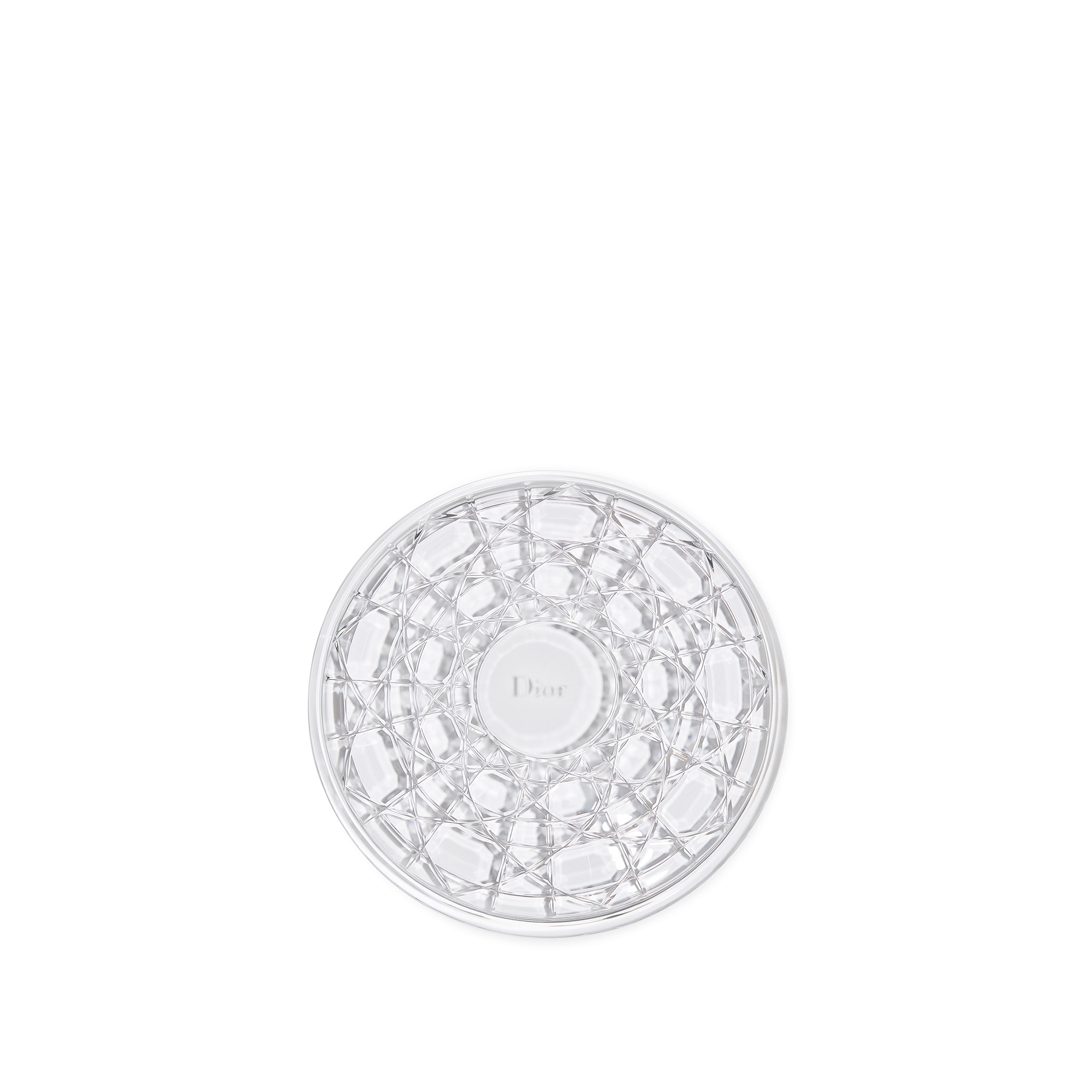 小吃碟 晶体搭配藤格纹图案 E08