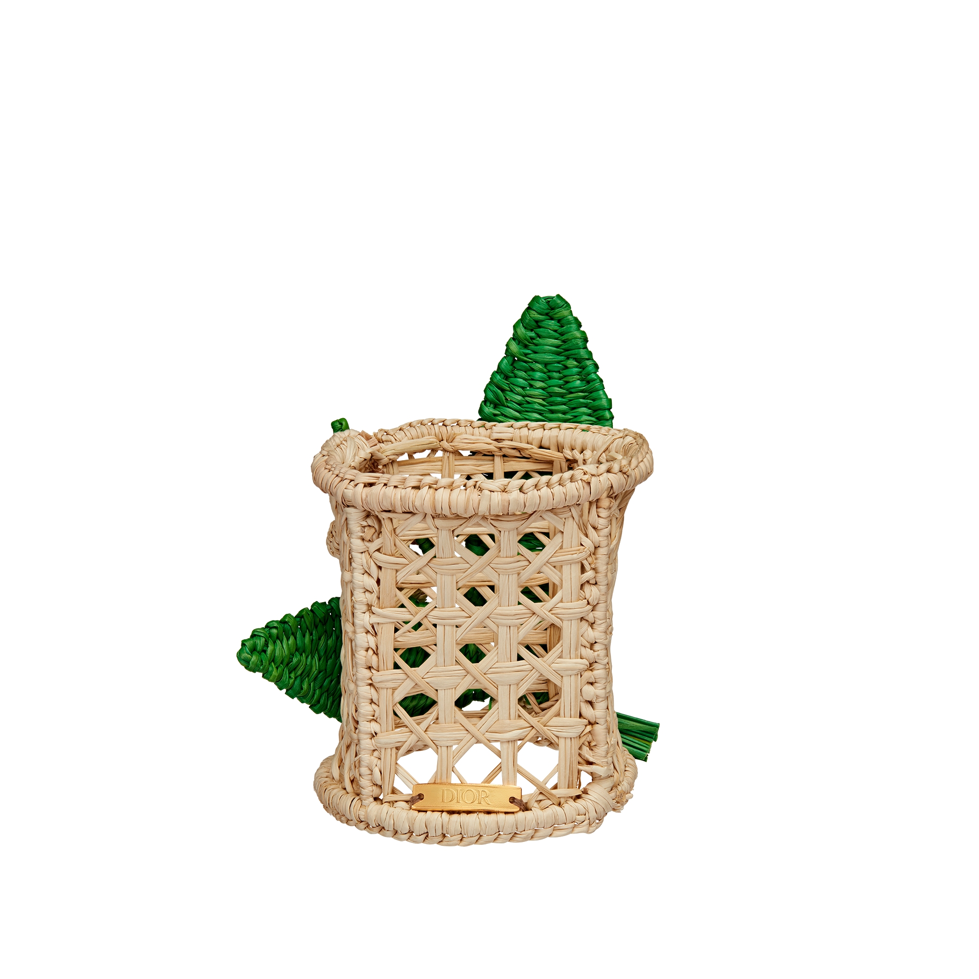 餐巾圈 迪奥铃兰系列绿色细节 E08