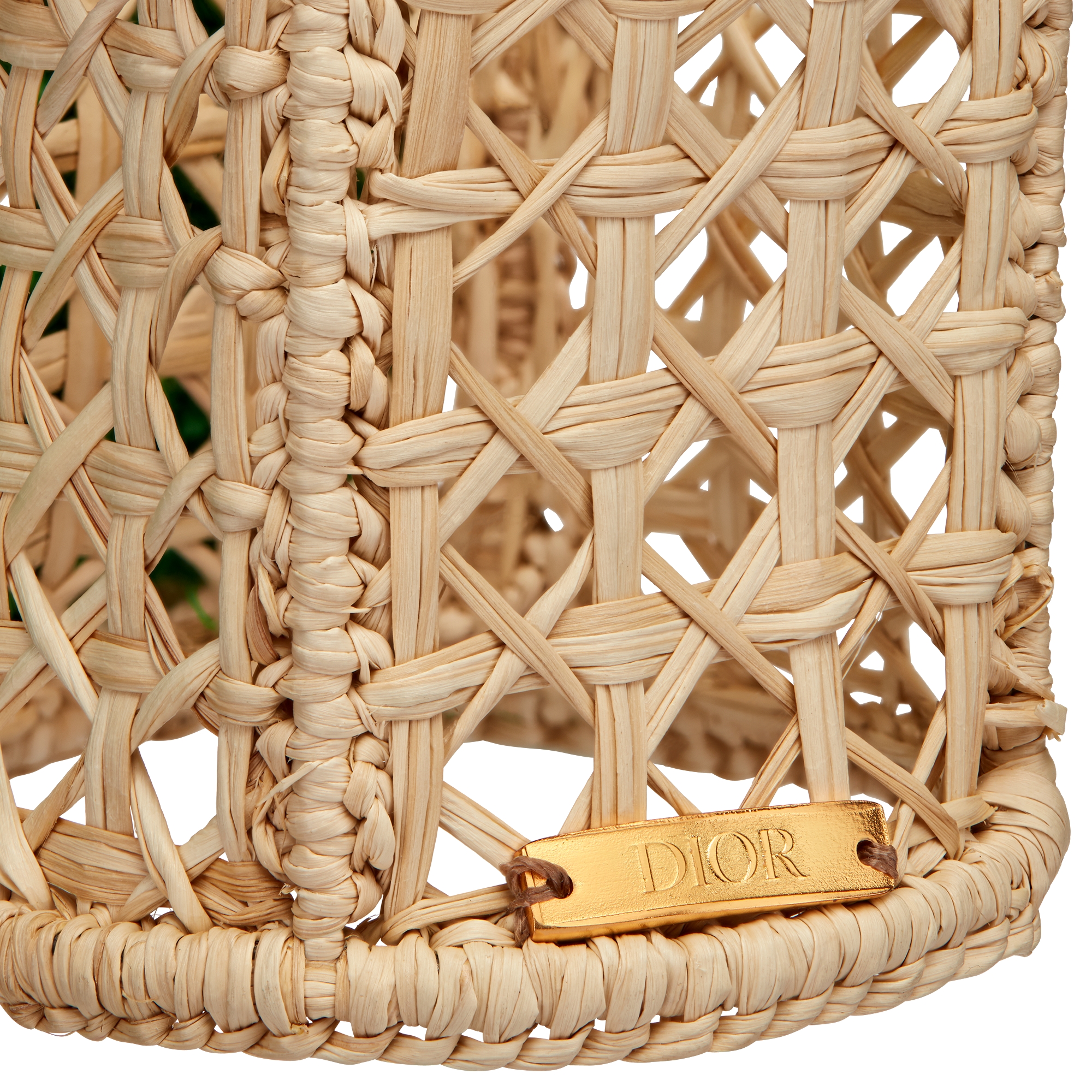 餐巾圈 迪奥铃兰系列绿色细节 E09