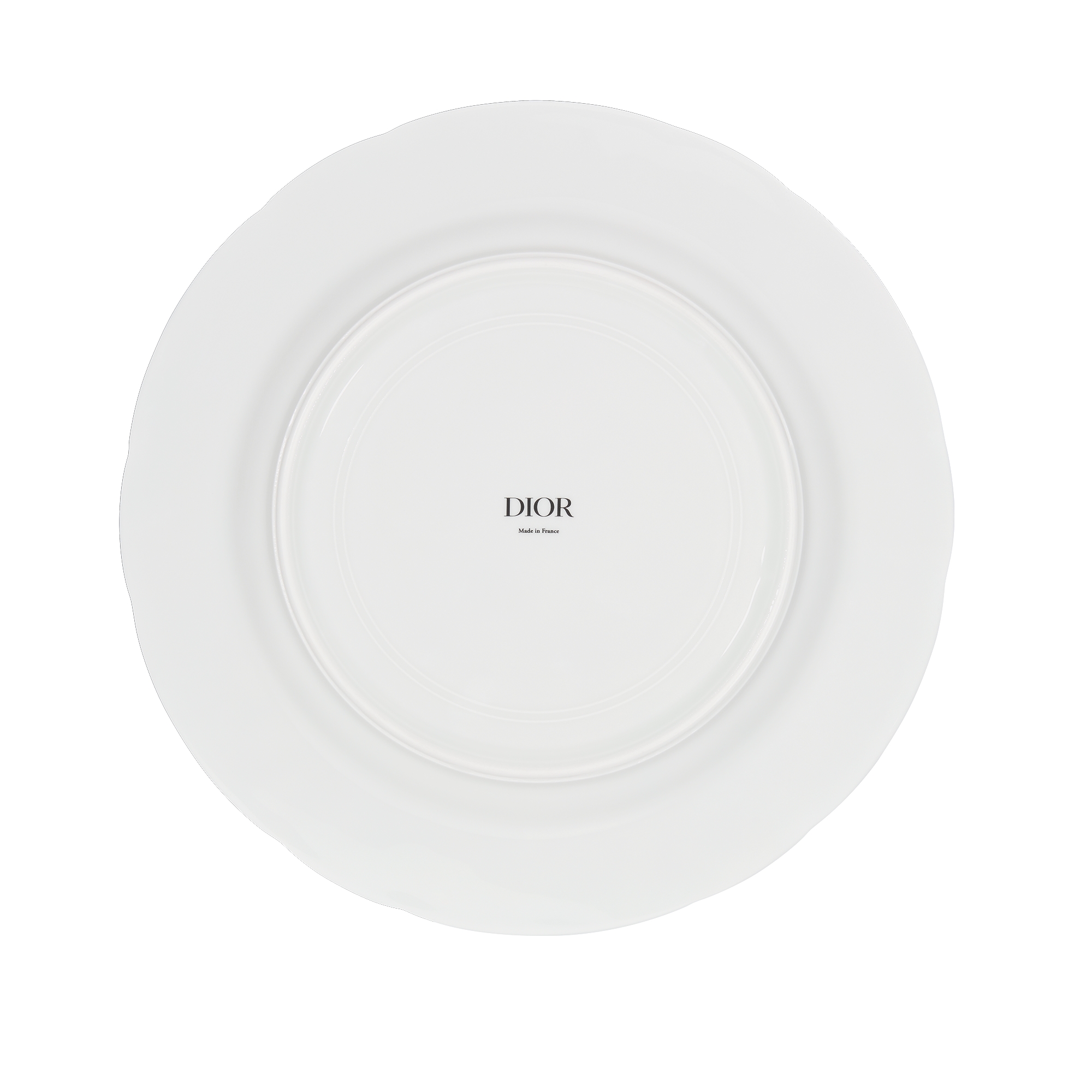 装饰盘 酒红色茹伊印花 E08