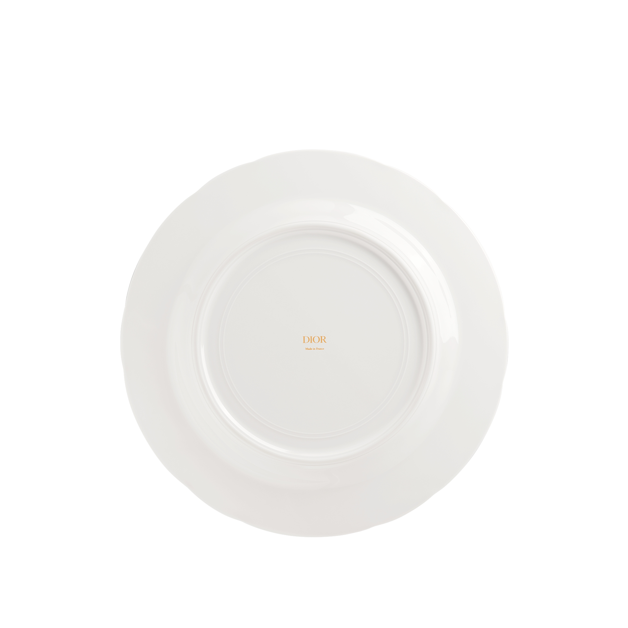 甜品碟 酒红色茹伊印花绣球花图案 E08