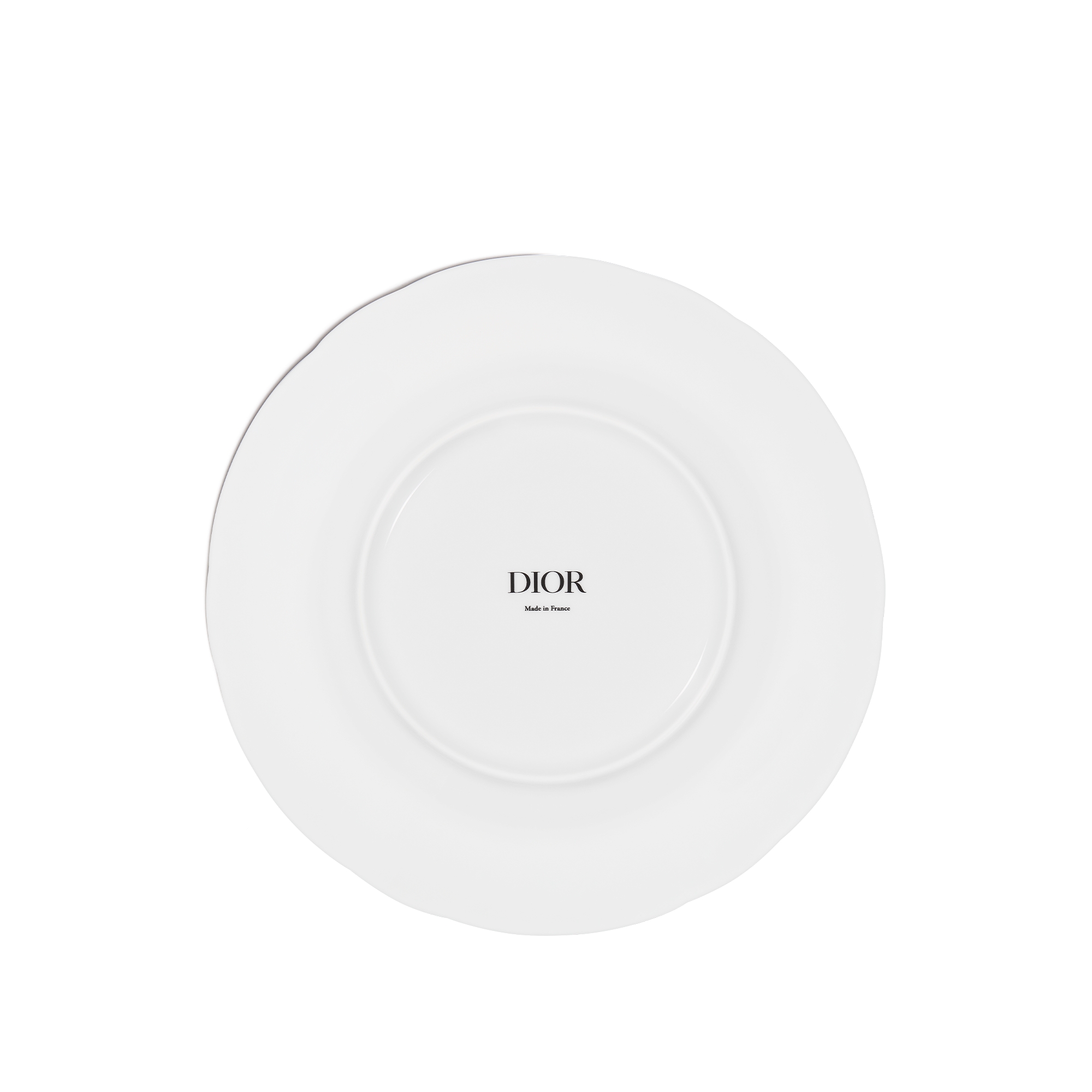 甜品碟 酒红色茹伊印花狮子图案 E08