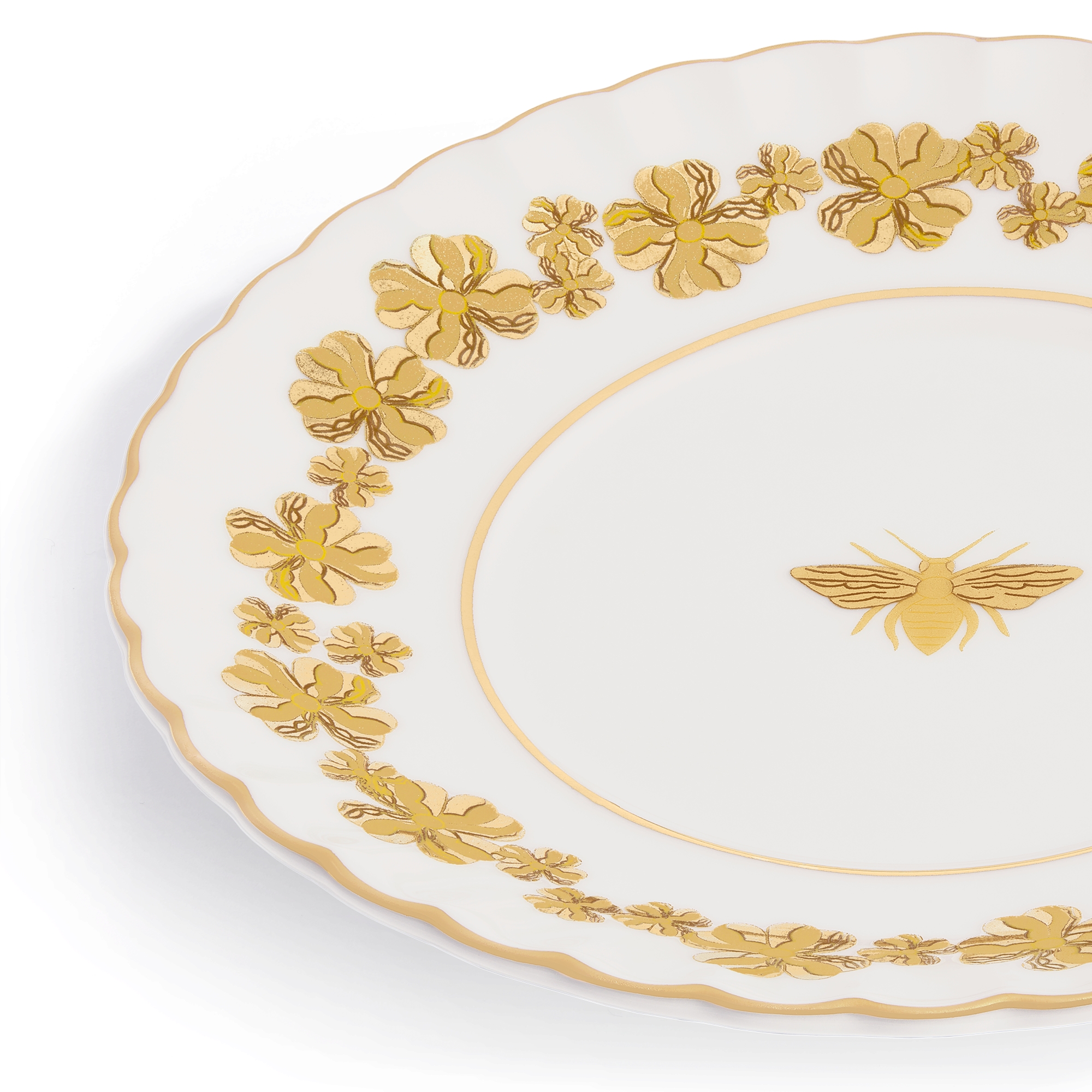 茶杯杯托 金色调 Bal des Abeilles 系列 E09