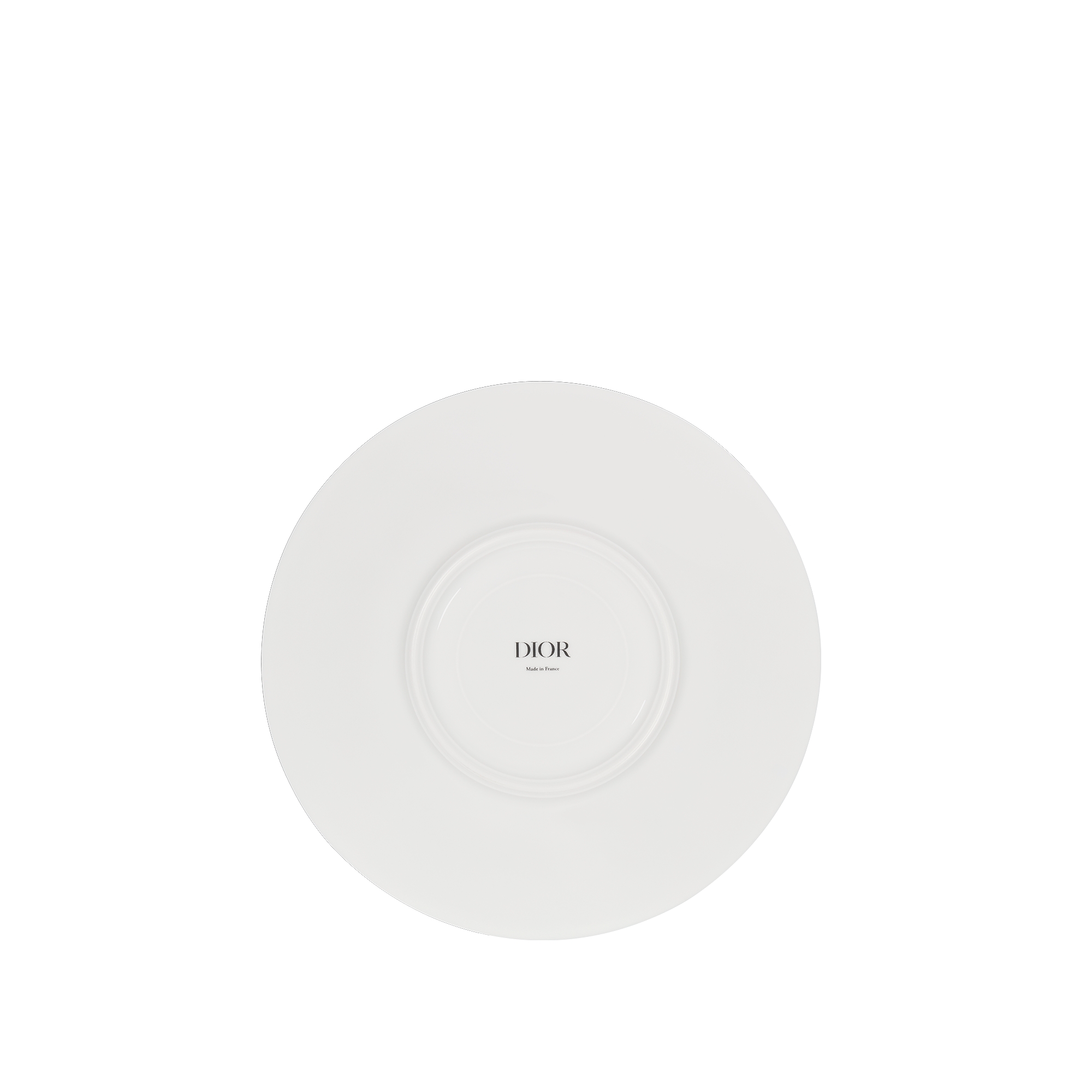 茶杯杯托 酒红色茹伊印花 E08