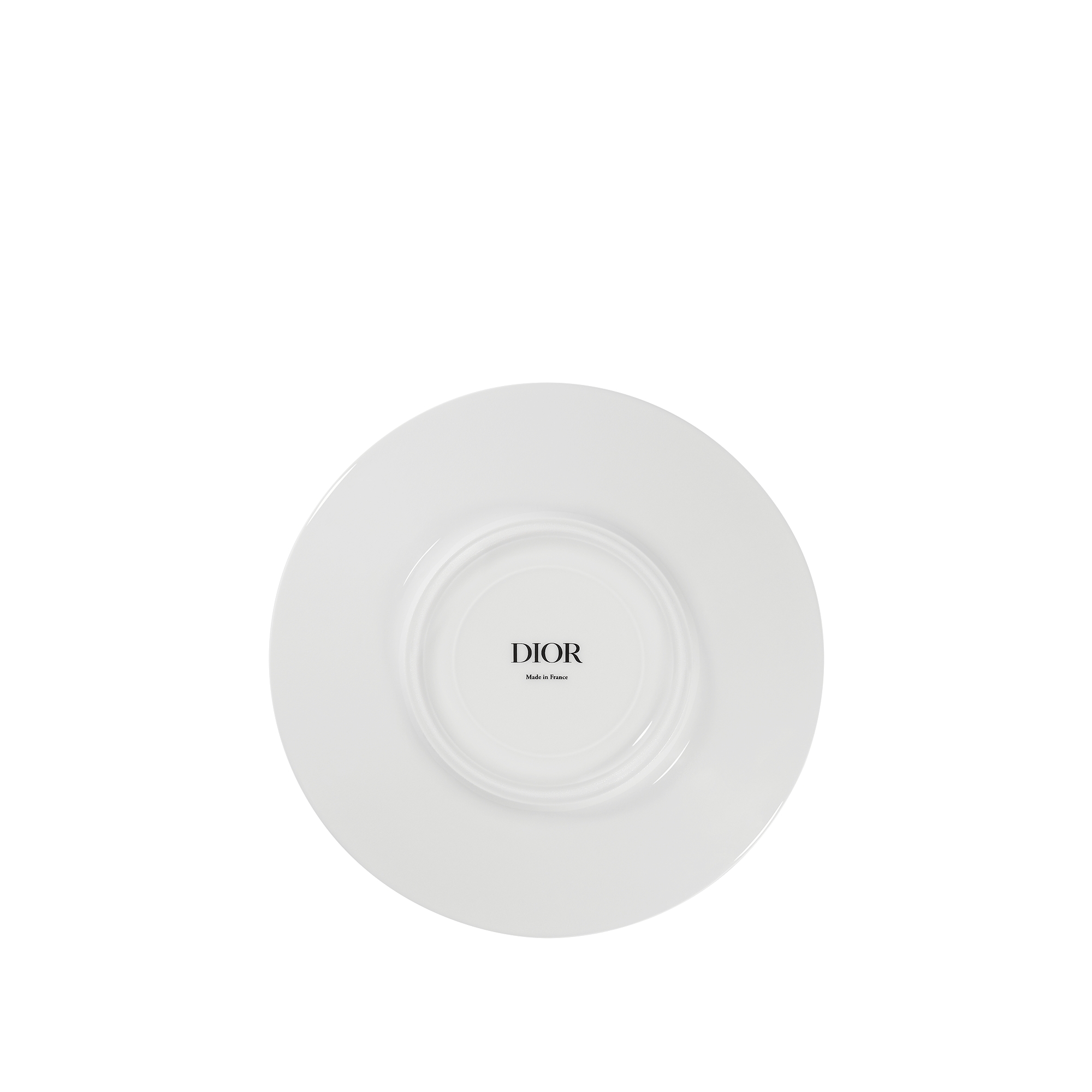 茶杯杯托  蓝色茹伊印花 E08