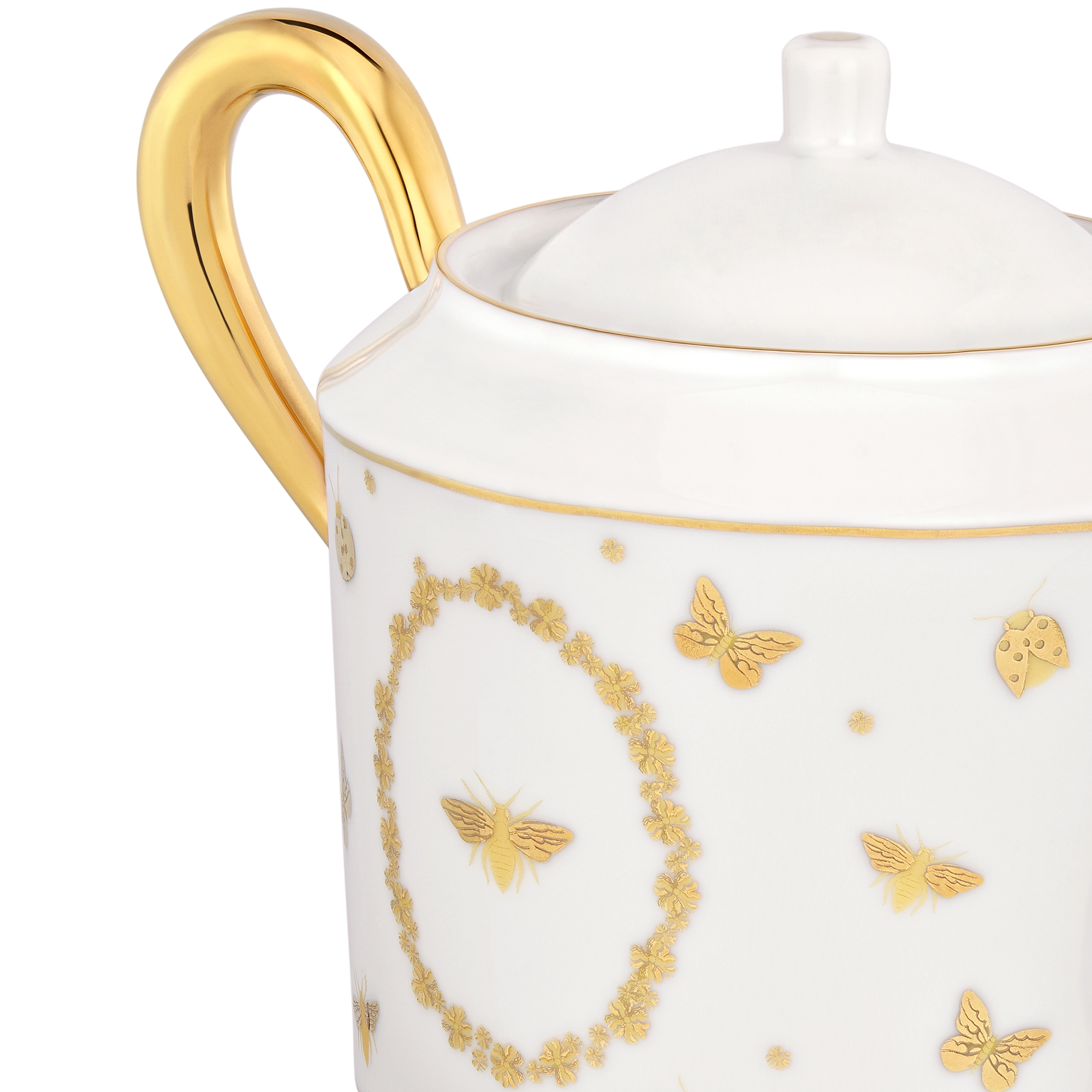 茶壶 金色调 Bal des Abeilles 系列 E09