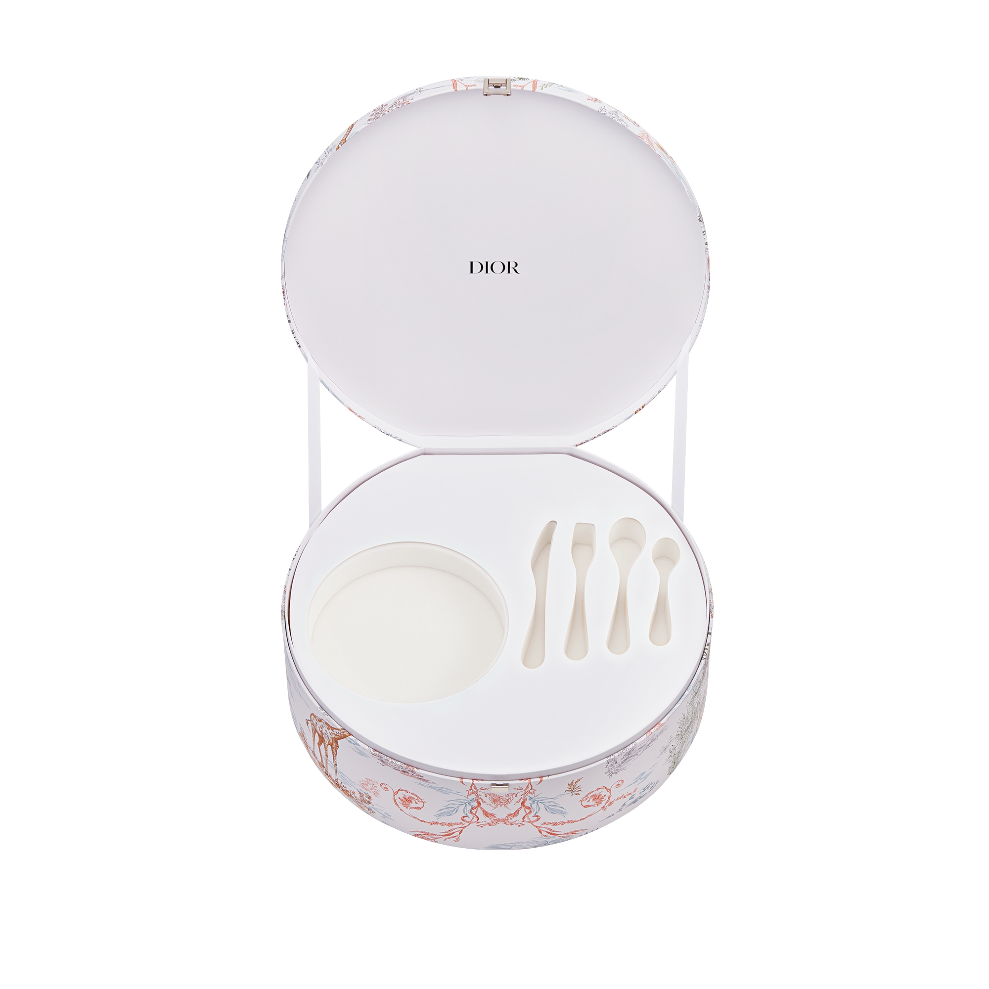 碟皿和四件餐具套装 多色 Innocence 茹伊印花 E02