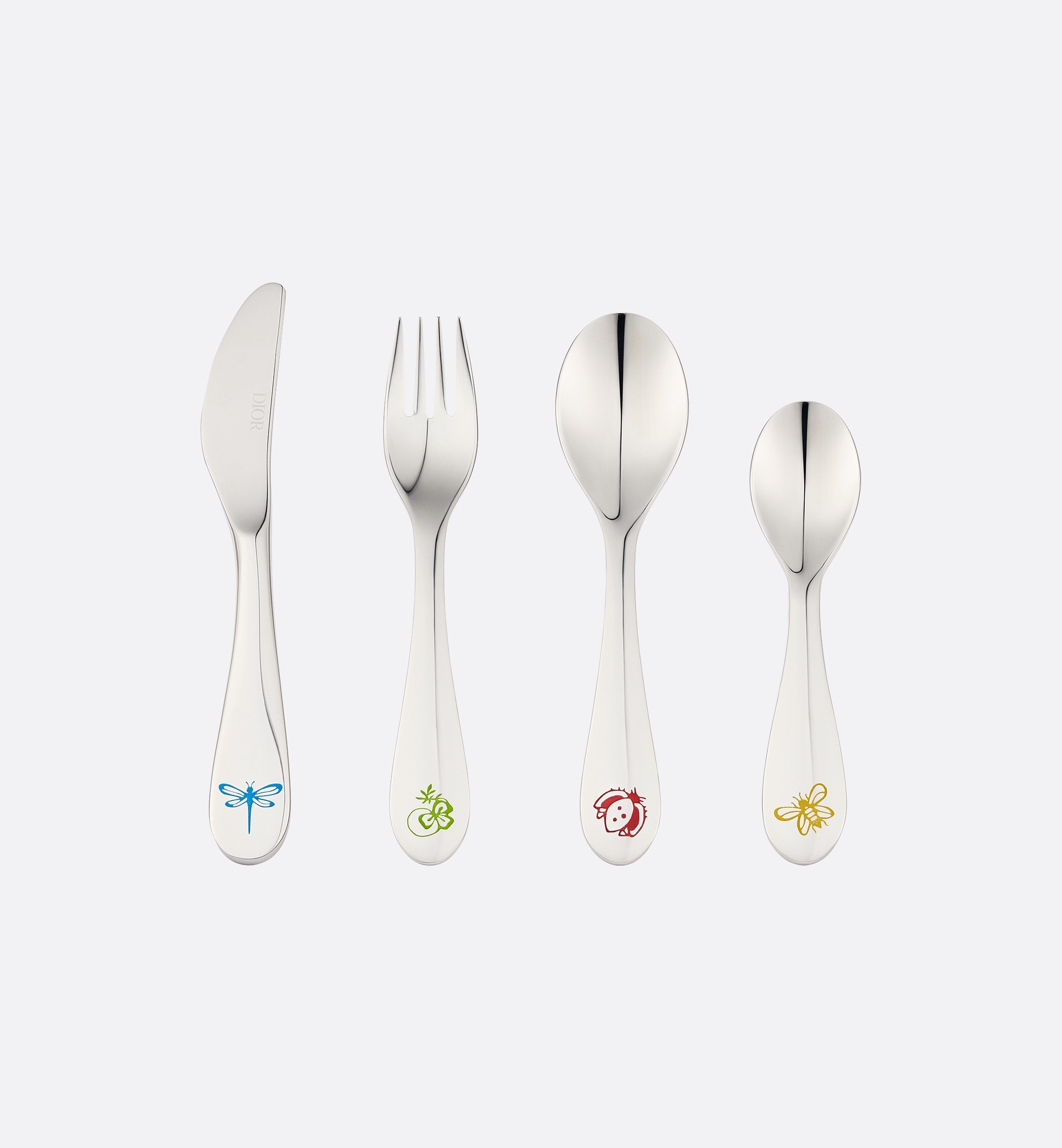 “My First Dinner” 餐具套装 多色 Innocence 茹伊印花 E02