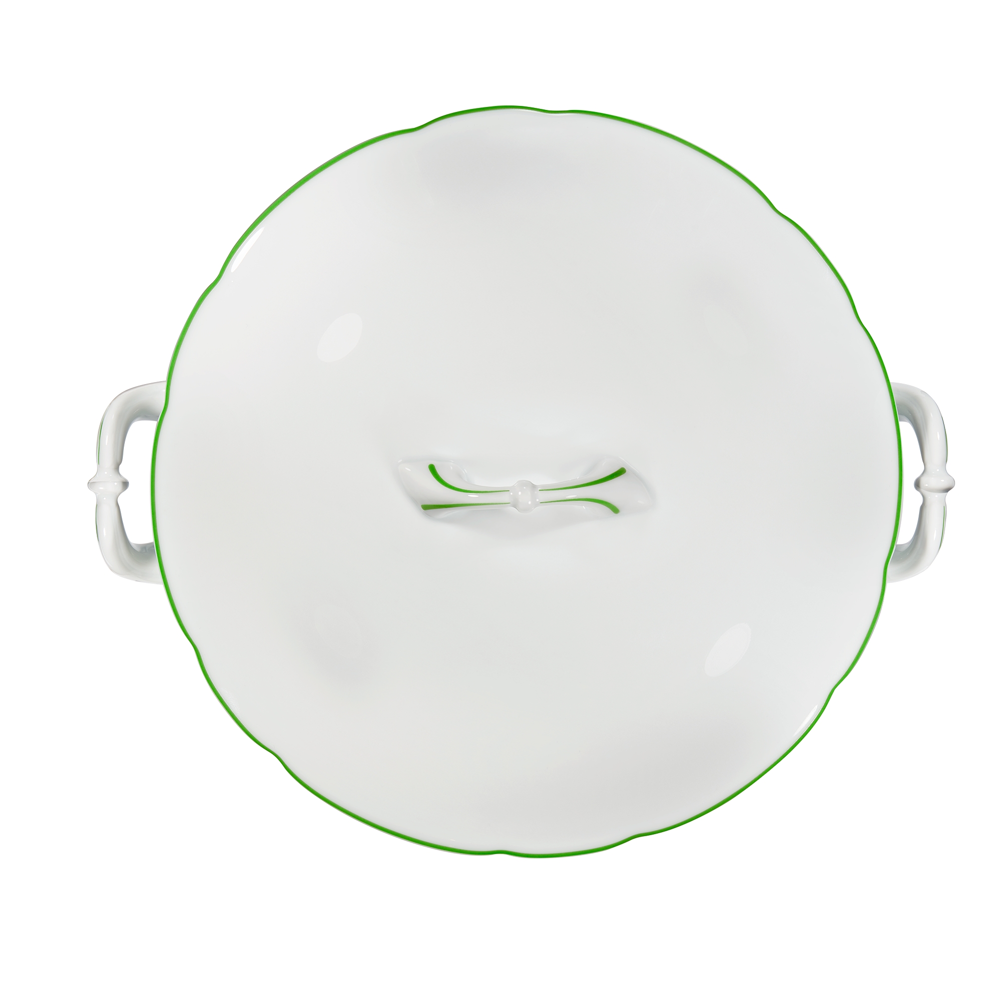 汤碗 迪奥铃兰系列绿色细节 E01