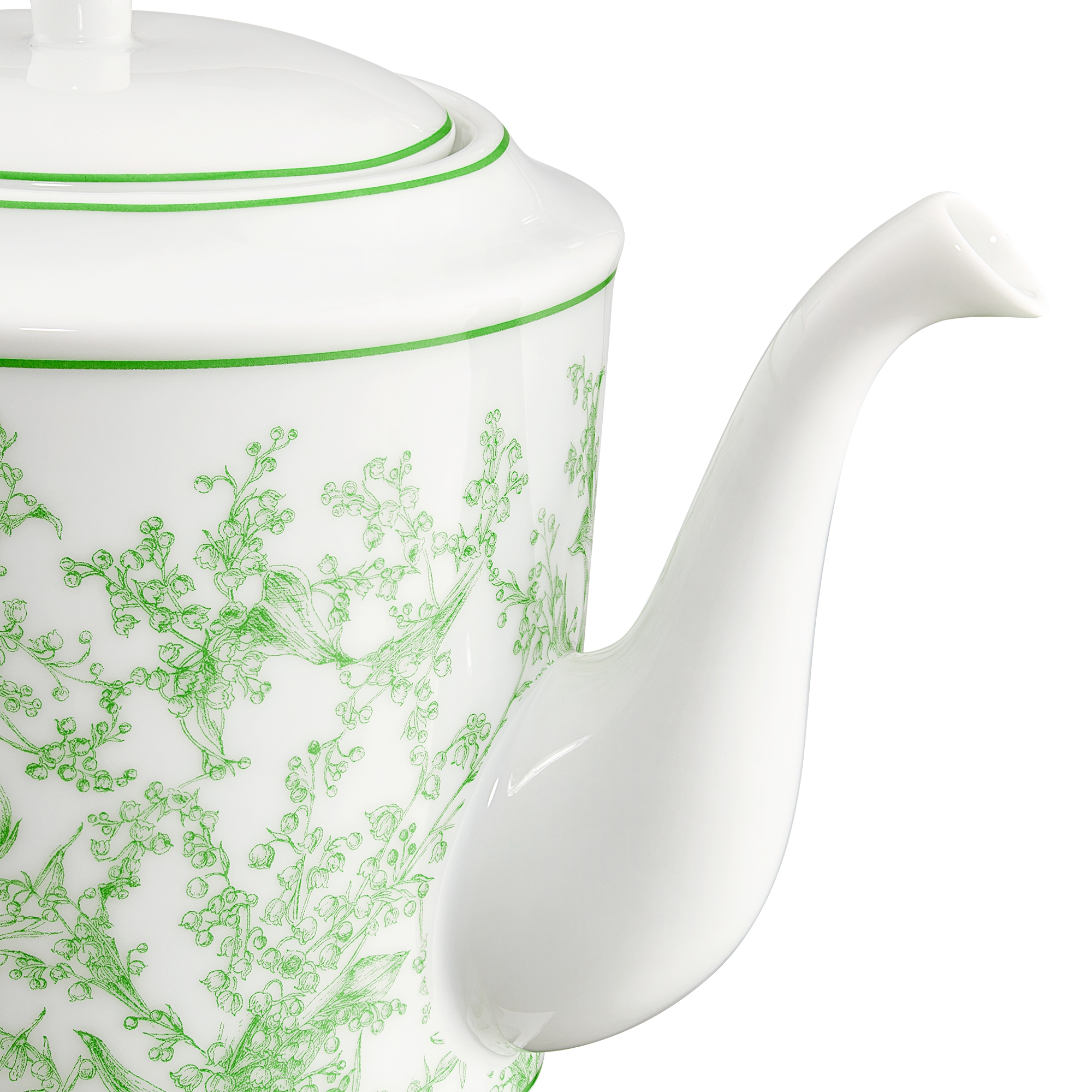 茶壶 迪奥铃兰系列绿色细节 E09