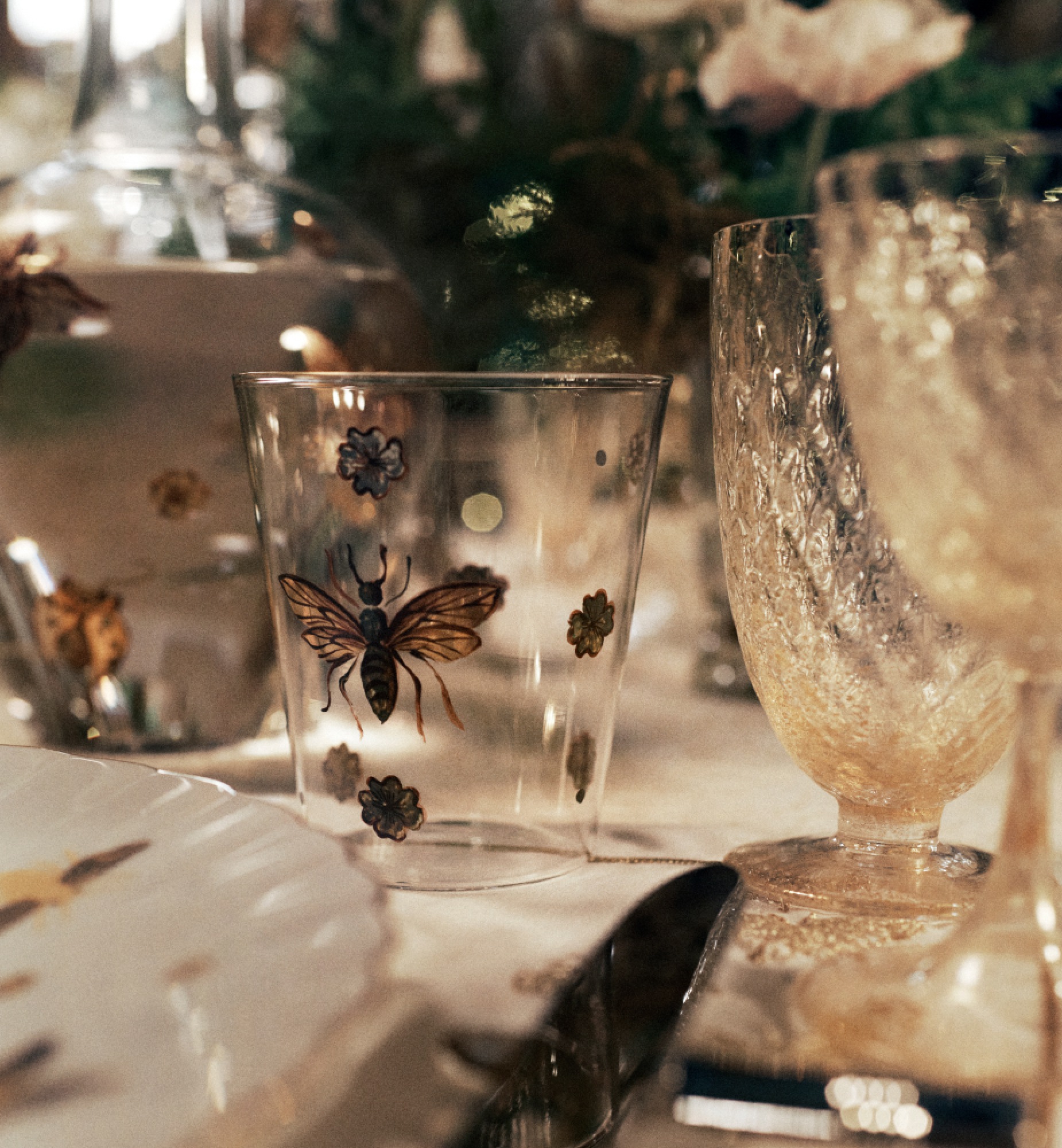 水杯 金色调 Bal des Abeilles 系列 E12